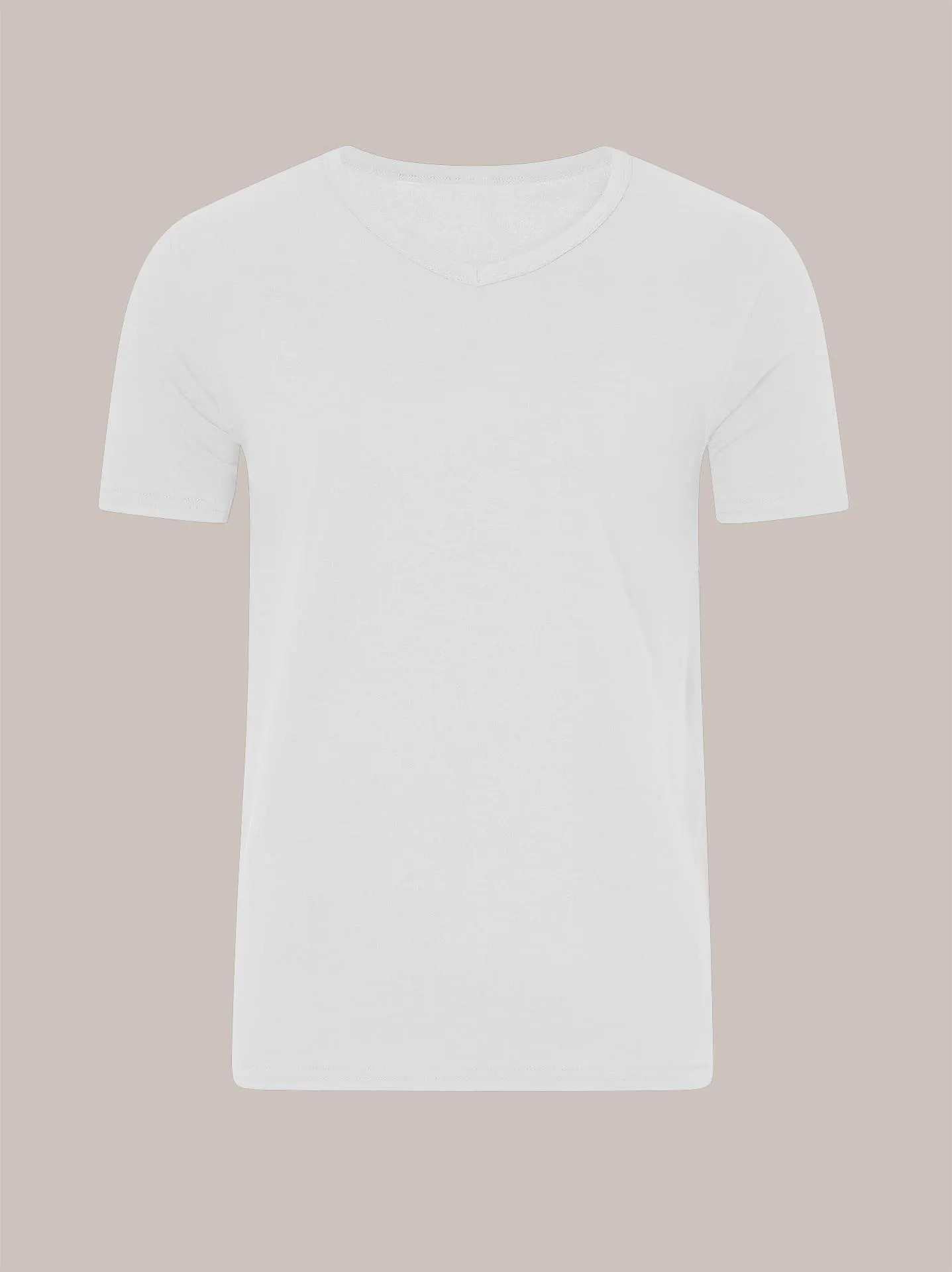 Ανδρικό T-shirt σε λευκό