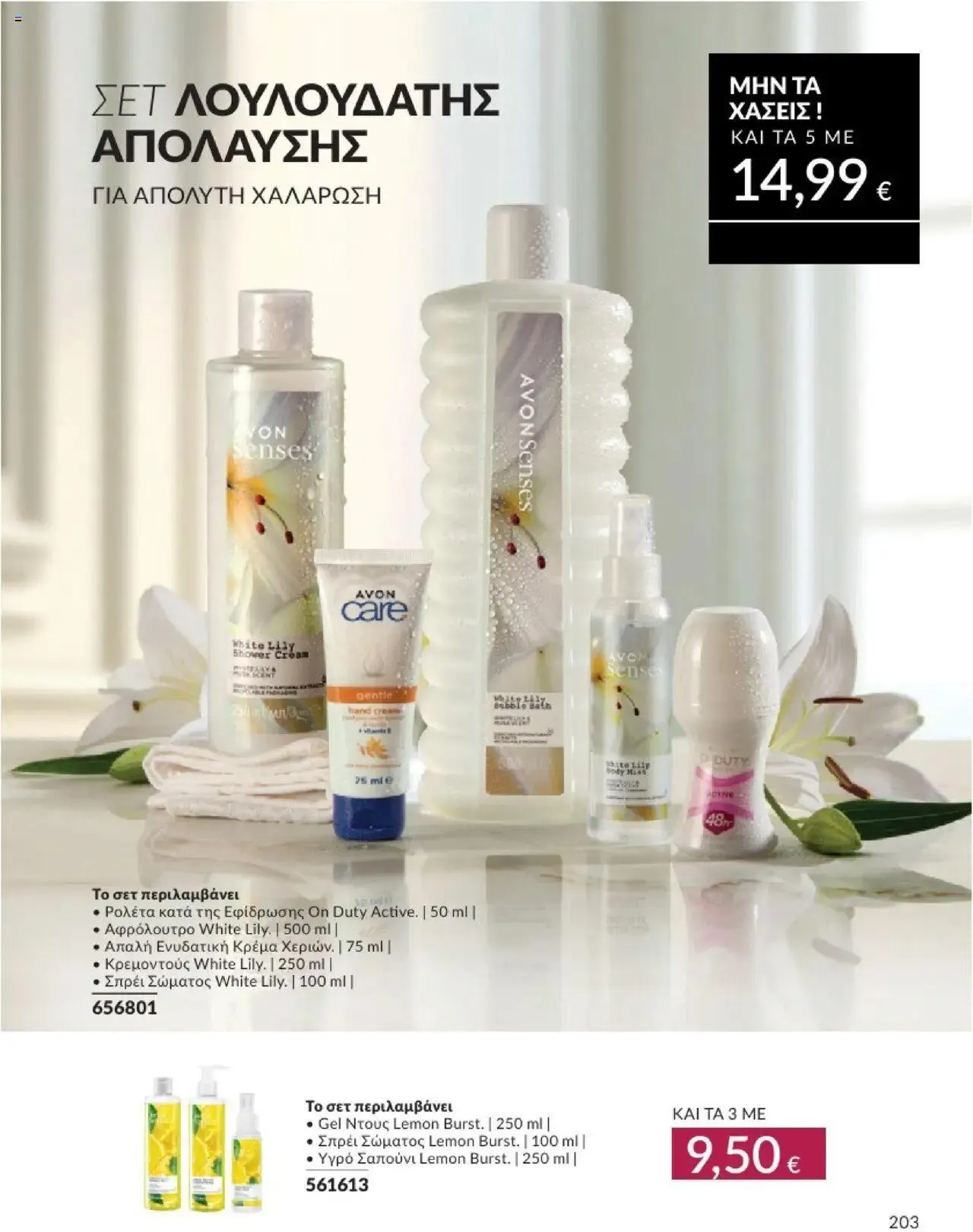 Φυλλάδιο προσφορών Avon - Καμπάνια 10/2024 από 30 Σεπτεμβρίου έως 31 Οκτωβρίου 2024 - Σελίδα 203