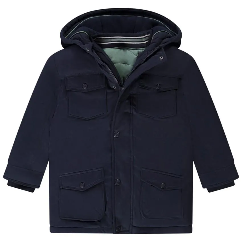 Parka αδιάβροχο 2 σε 1 με Μπουφάν αμάνικο για αγόρι