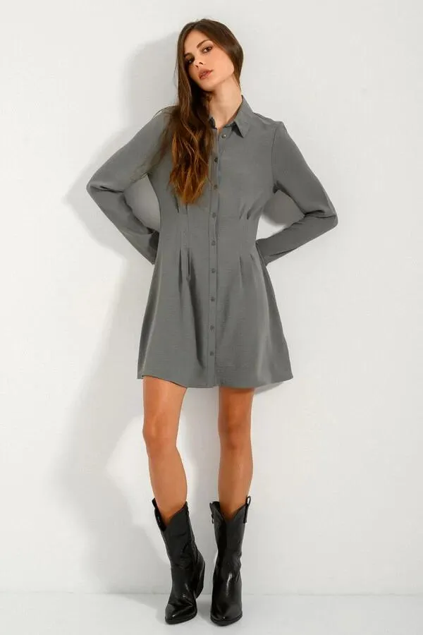 Μίνι σεμιζιέ φόρεμα