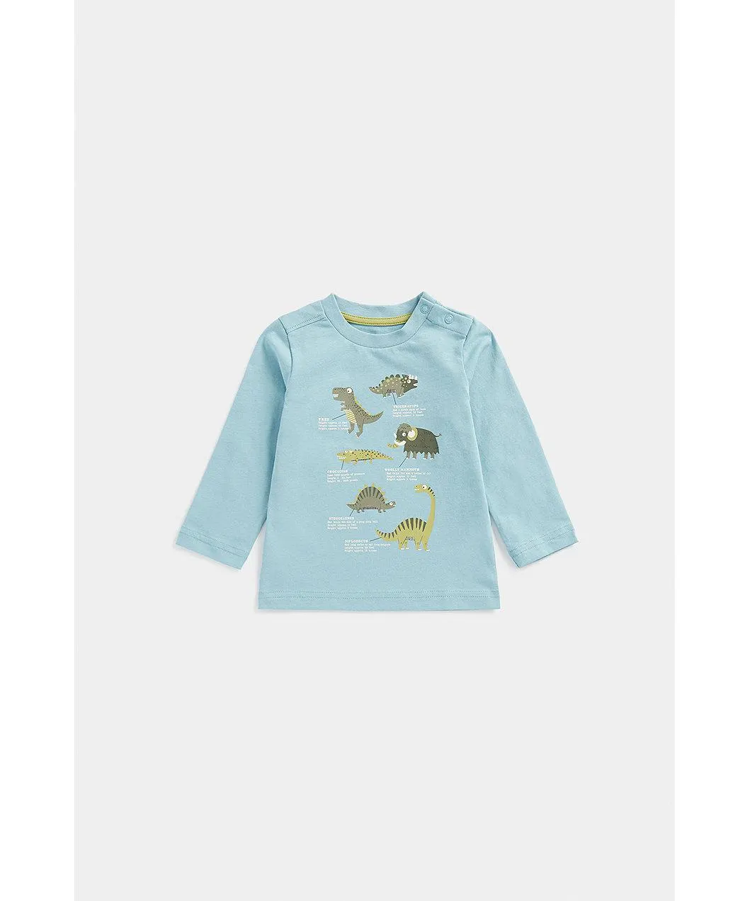 γαλάζια μακρυμάνικη μπλούζα jurassic dinosaur