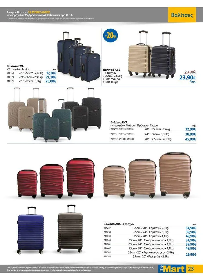 Φυλλάδιο προσφορών Φυλλάδιο - Για Εμπόρους & Λοιπές Επιχειρήσεις από 11 Απριλίου έως 23 Απριλίου 2024 - Σελίδα 23