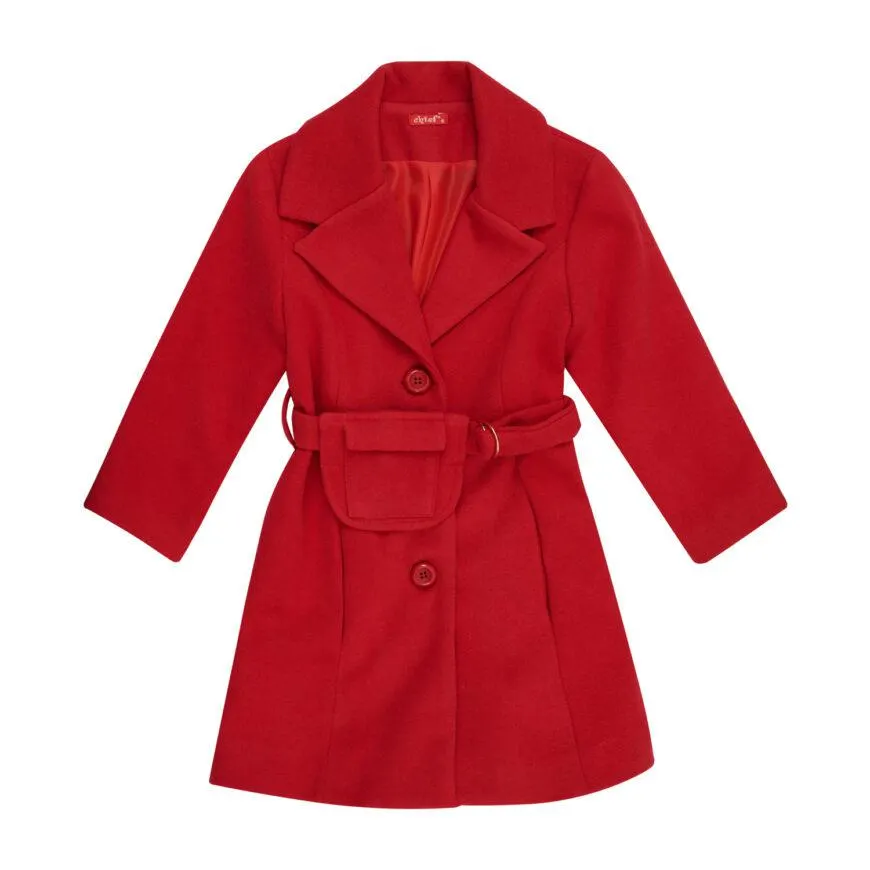 Χειμερινό παλτό για κορίτσι σε κόκκινο χρώμα -32.5006K