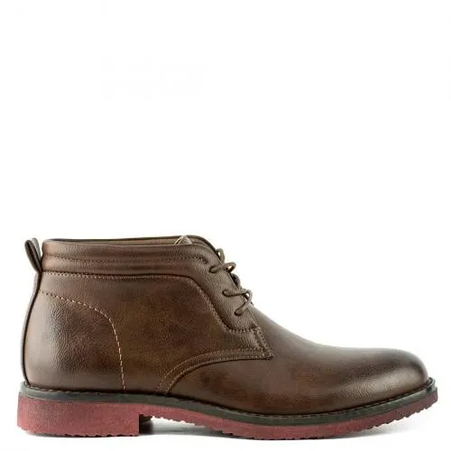 Ανδρικό καφέ μποτάκι OT902-M12