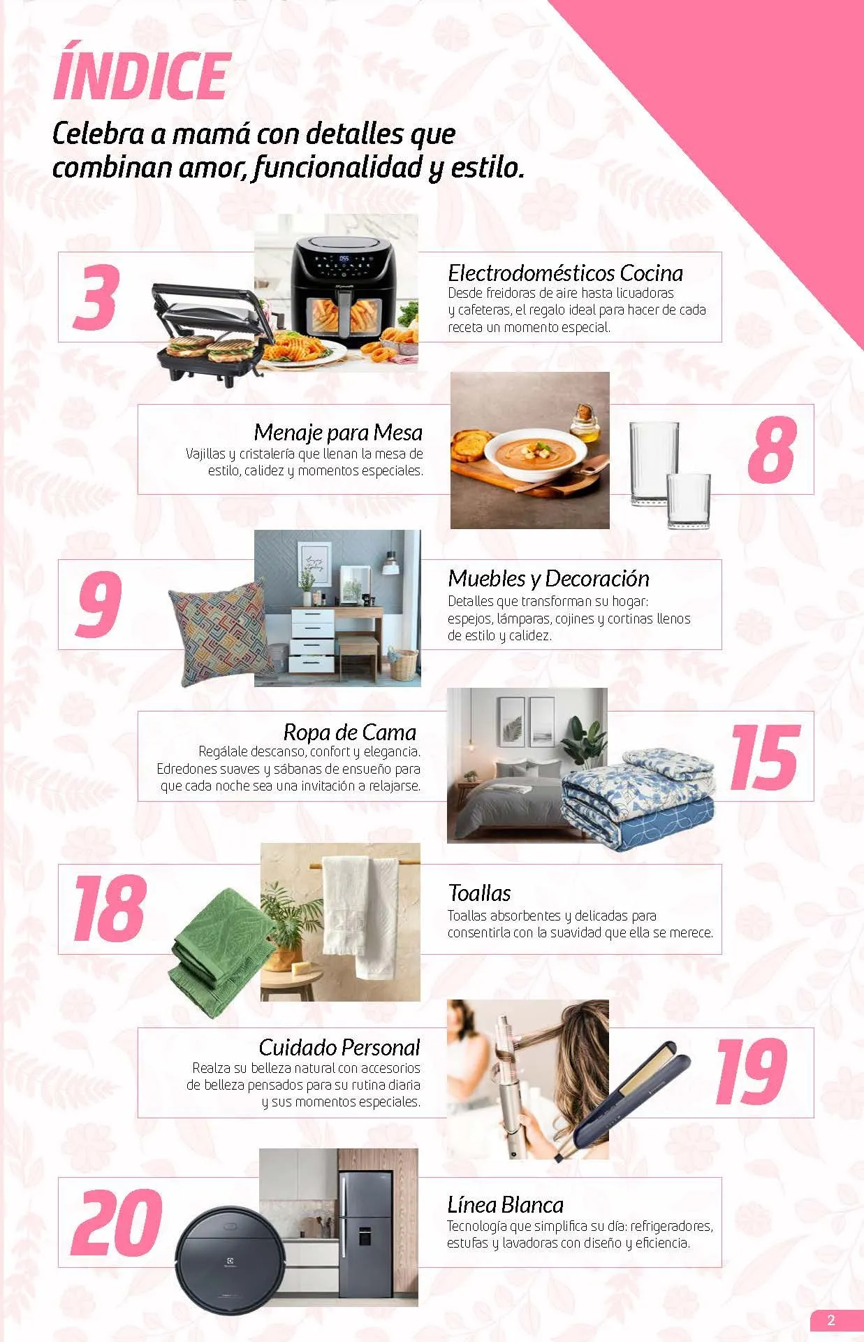 Catalogo de Homecenter Ofertas Super Mujer 25 de abril al 19 de mayo 2025 - Pag 2