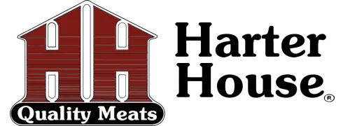 Harter House logo. Current weekly ad