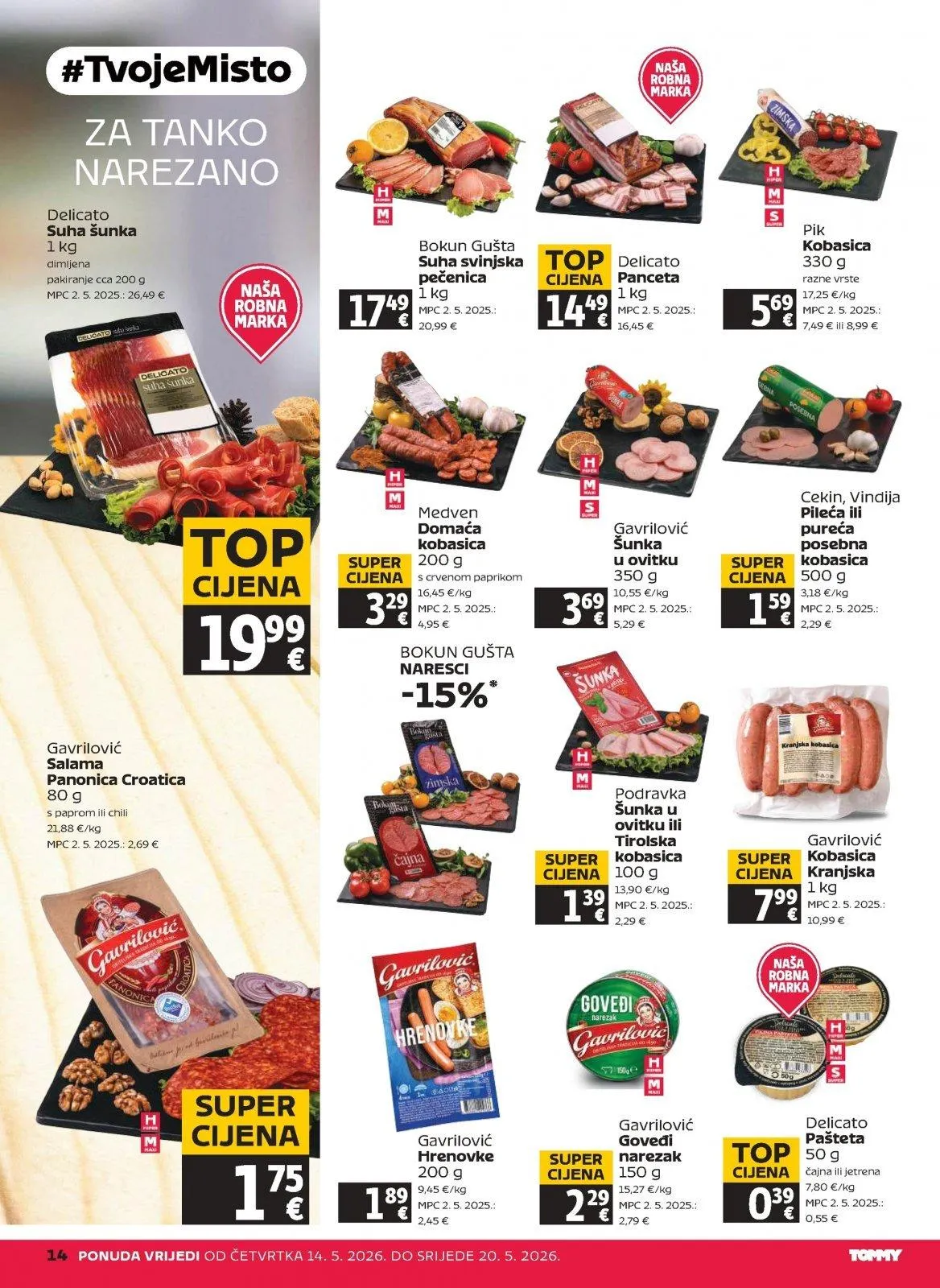 Katalog Tommy katalog do 20.05.2026 od 14. svibnja do 20. svibnja 2026. - Pregled Stranica 14