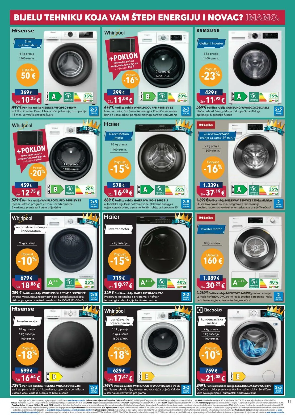 Katalog Harvey Norman od 11. srpnja do 24. srpnja 2024. - Pregled Stranica 11