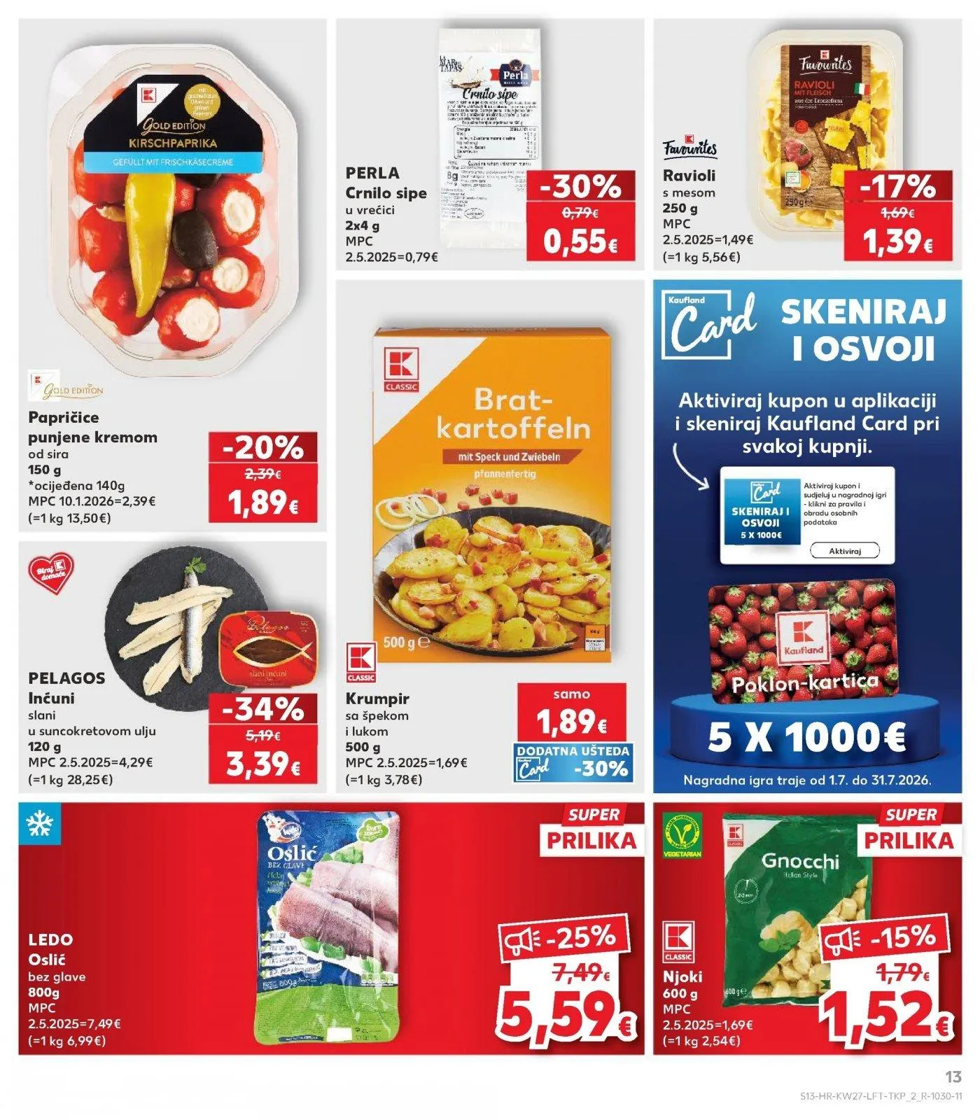Katalog Kaufland katalog do 07.07.2026 od 1. srpnja do 7. srpnja 2026. - Pregled Stranica 13