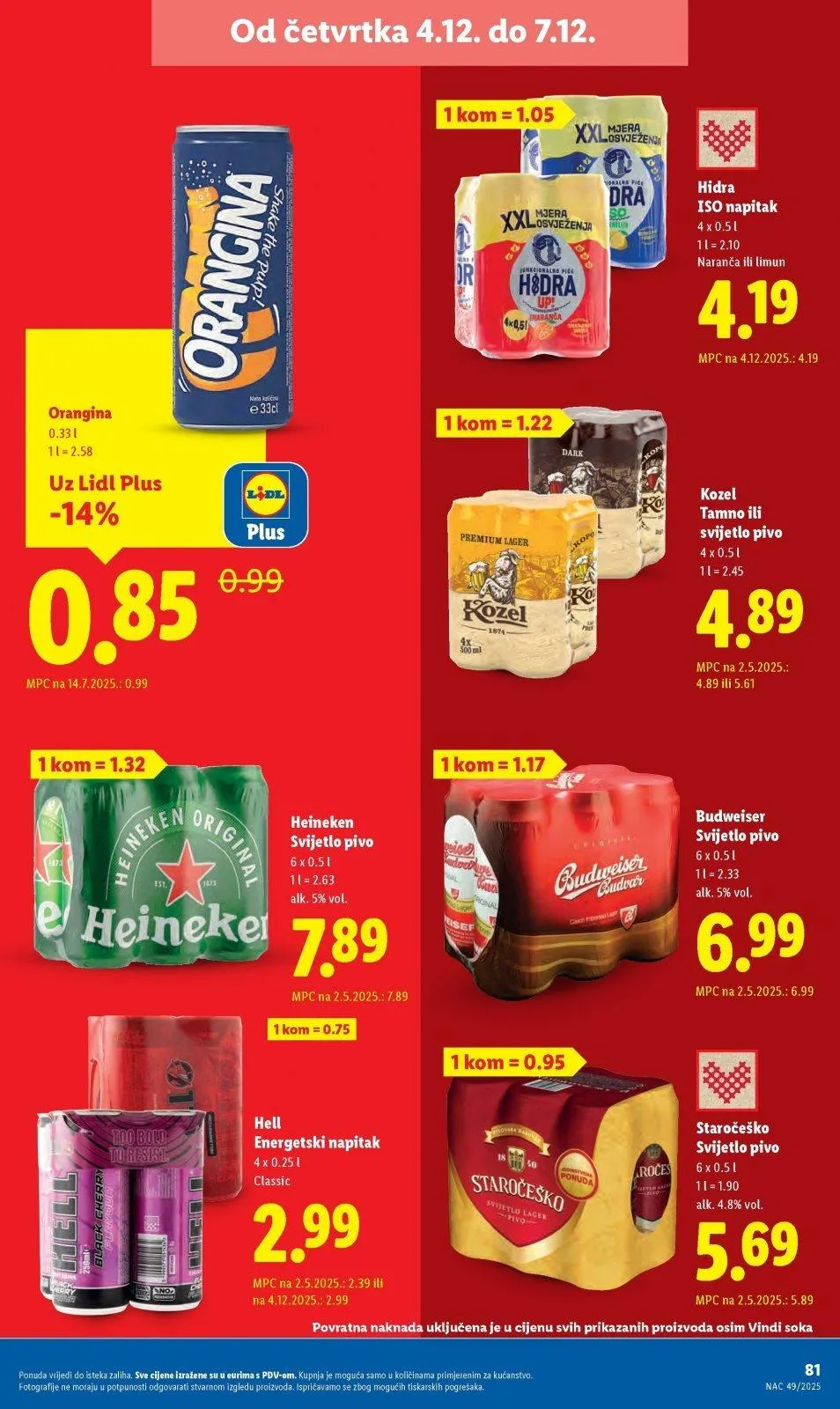 Katalog Lidl katalog do 07.12.2025 od 3. prosinca do 7. prosinca 2025. - Pregled Stranica 81