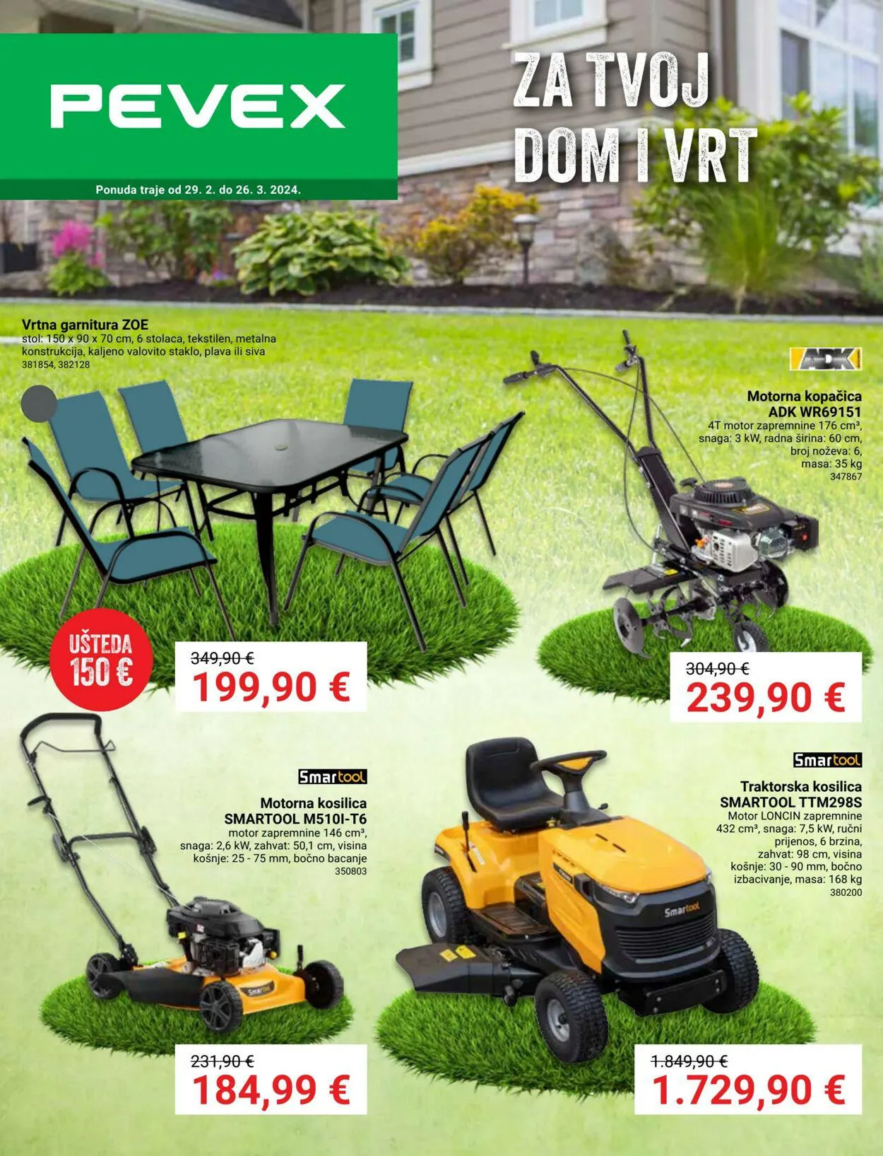 Katalog Pevex od 29. veljače do 26. ožujka 2024. - Pregled Stranica 
