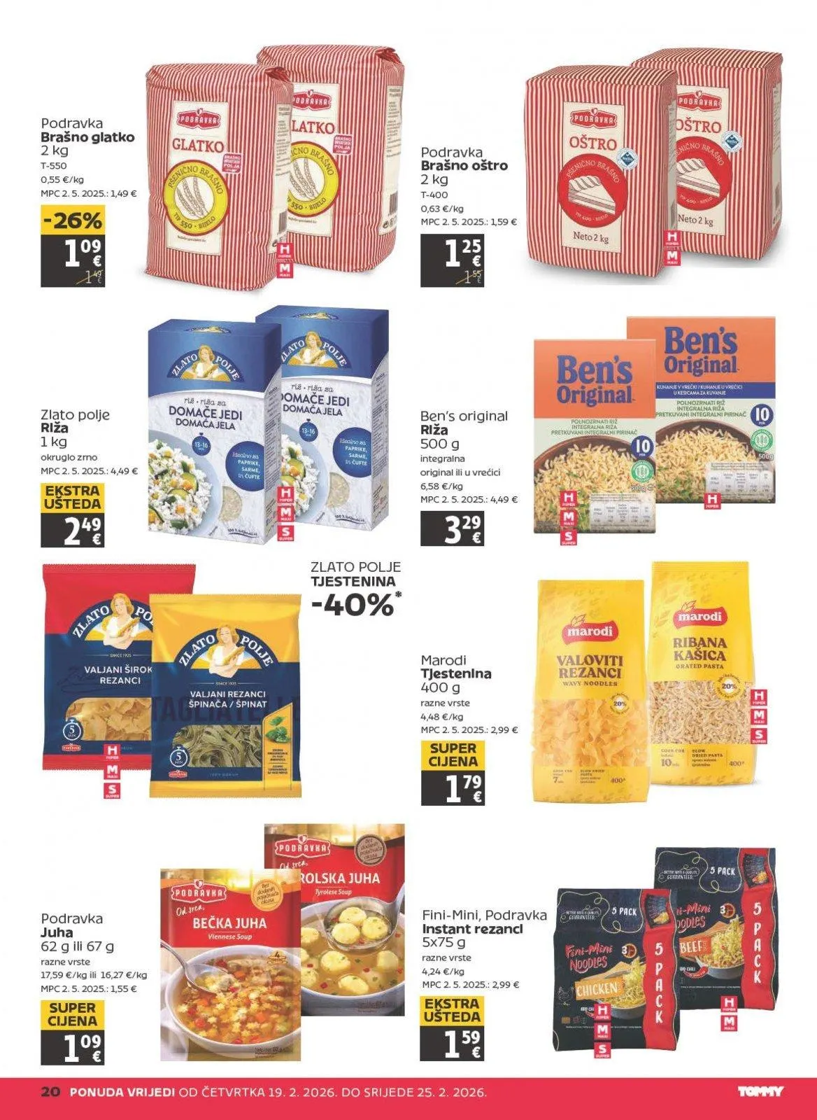 Katalog Tommy katalog do 25.02.2026 od 19. veljače do 25. veljače 2026. - Pregled Stranica 20