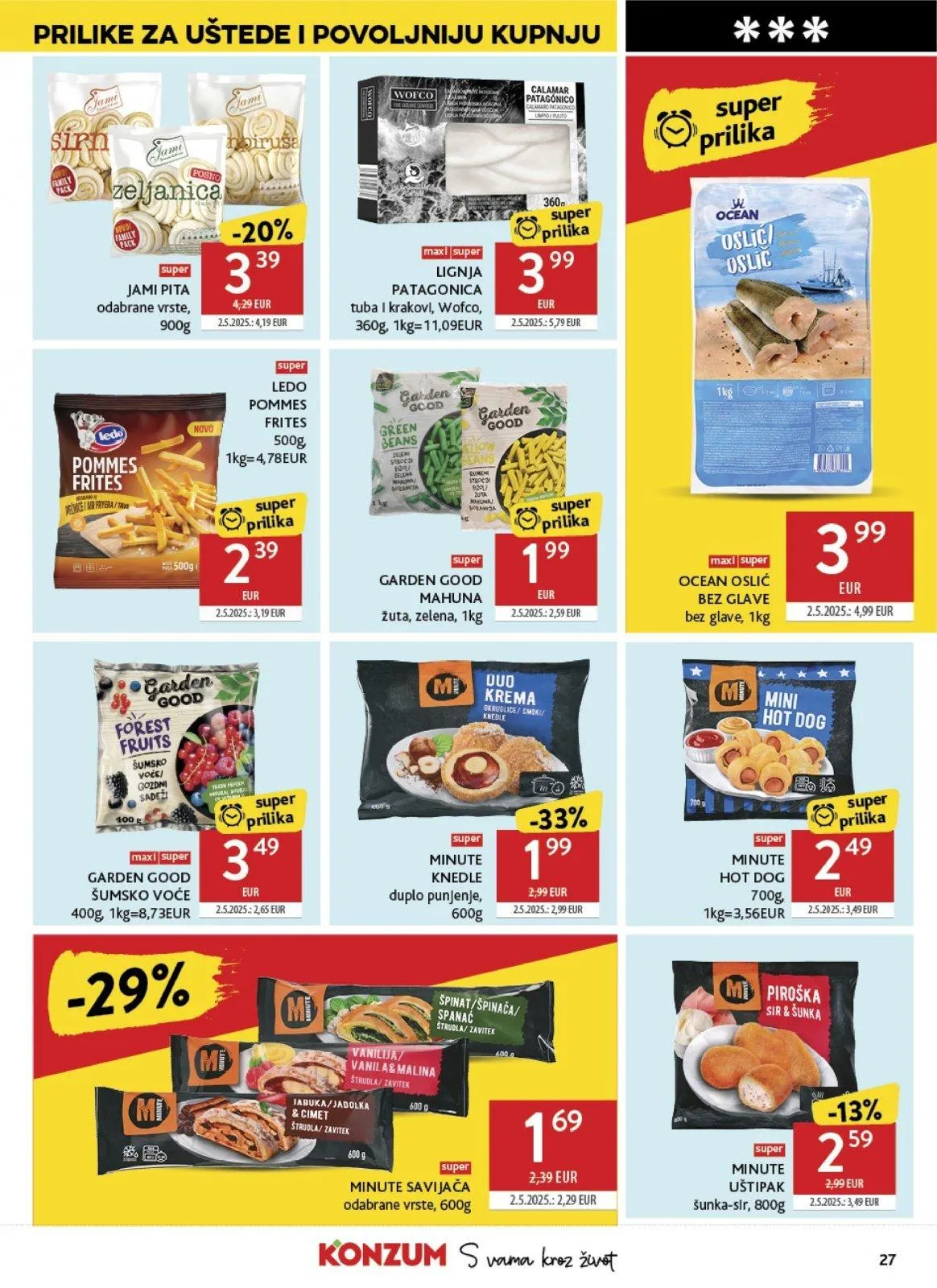 Katalog Konzum katalog do 16.06.2026 od 10. lipnja do 16. lipnja 2026. - Pregled Stranica 27