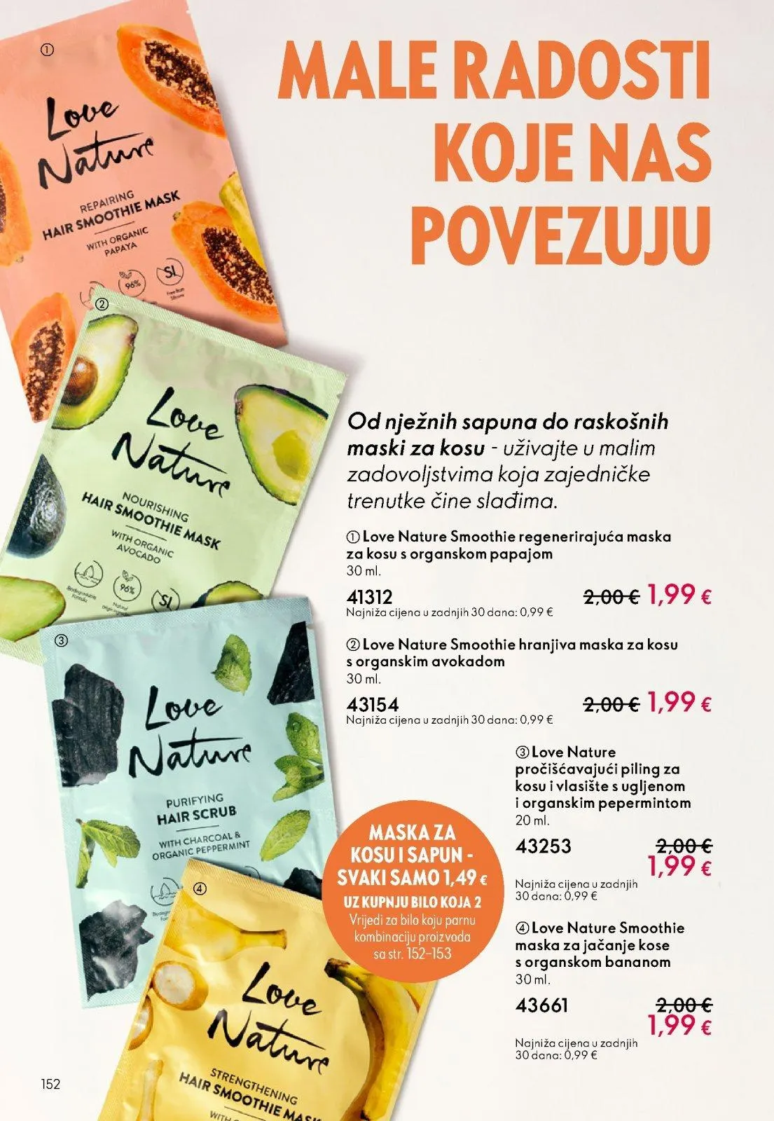 Katalog Oriflame katalog do 02.06.2026 od 13. svibnja do 2. lipnja 2026. - Pregled Stranica 152