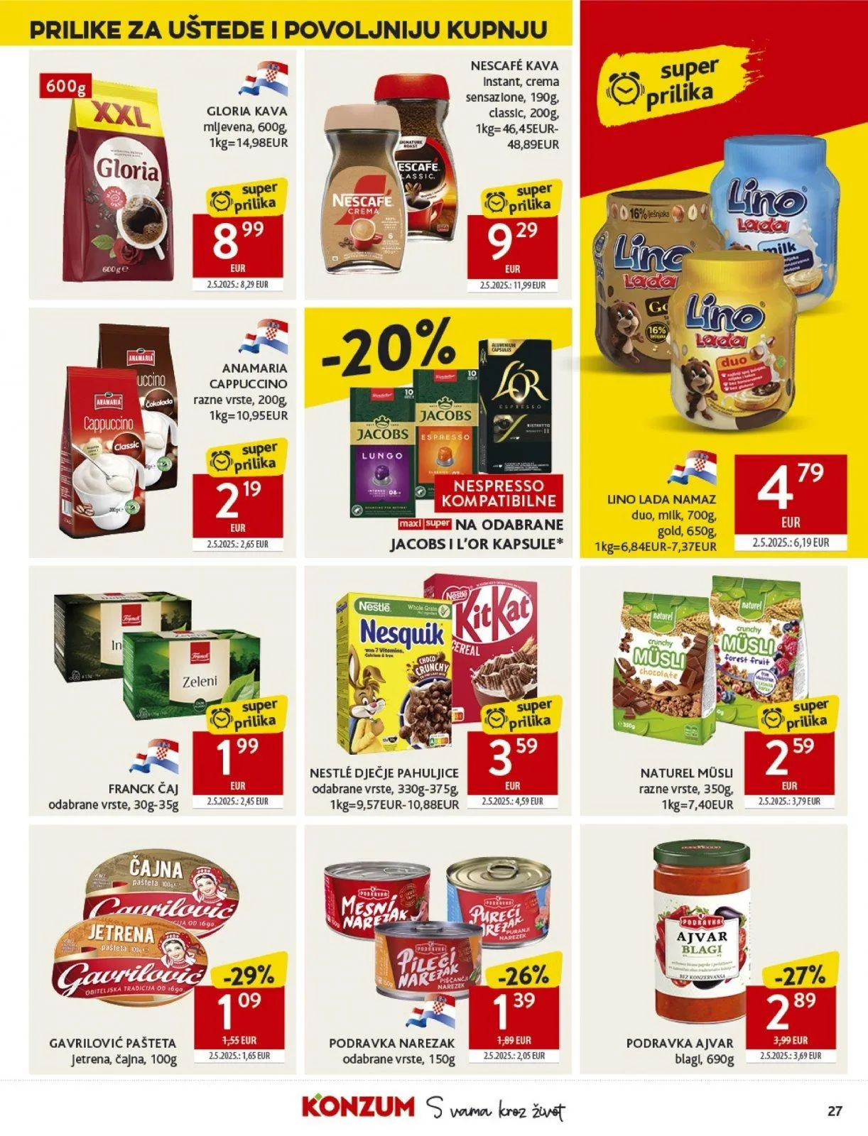 Katalog Konzum katalog do 28.10.2025 od 28. listopada do 28. listopada 2025. - Pregled Stranica 27