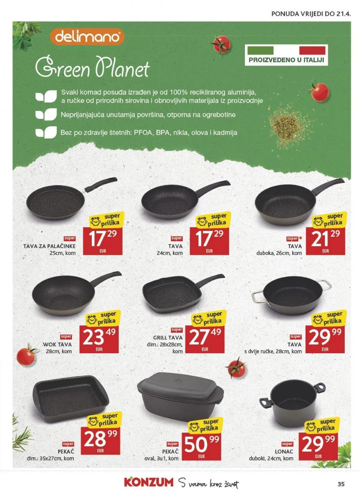 Katalog Konzum katalog do 14.04.2026 od 8. travnja do 14. travnja 2026. - Pregled Stranica 35