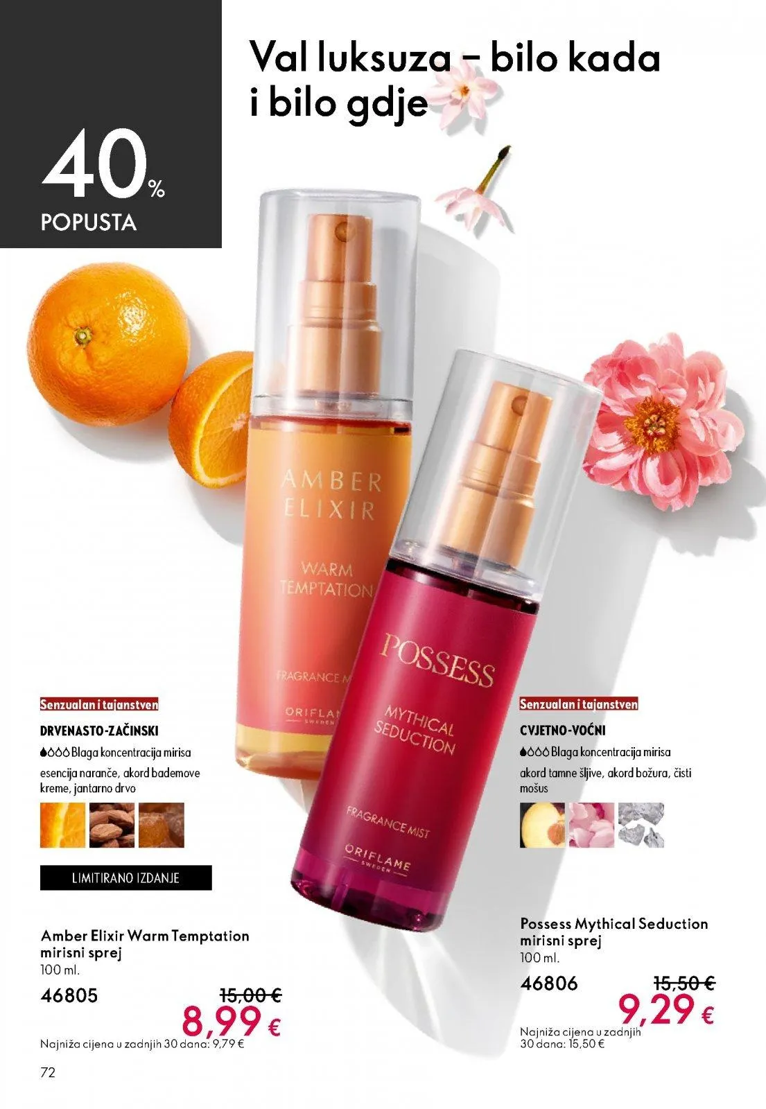 Katalog Oriflame katalog do 12.05.2026 od 22. travnja do 12. svibnja 2026. - Pregled Stranica 72