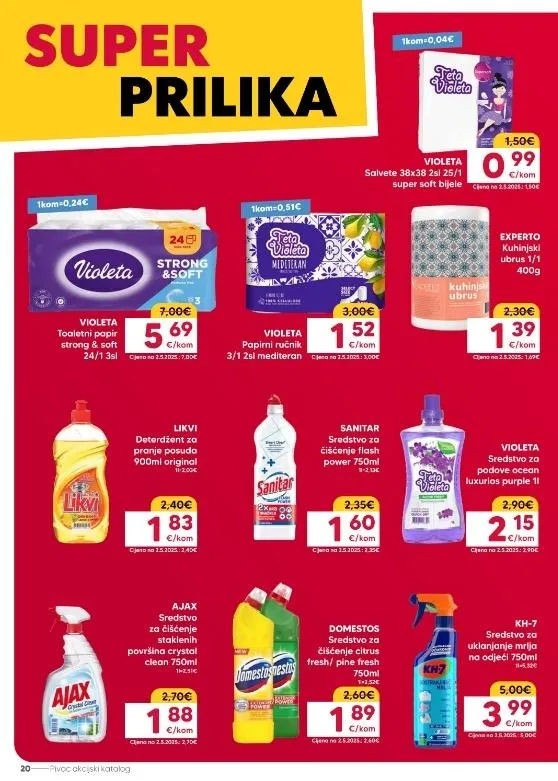 Katalog Pivac katalog do 12.04.2026 od 31. ožujka do 12. travnja 2026. - Pregled Stranica 20