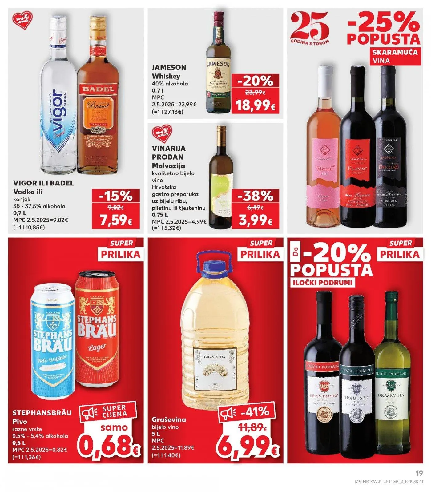 Katalog Kaufland katalog do 26.05.2026 od 20. svibnja do 26. svibnja 2026. - Pregled Stranica 19