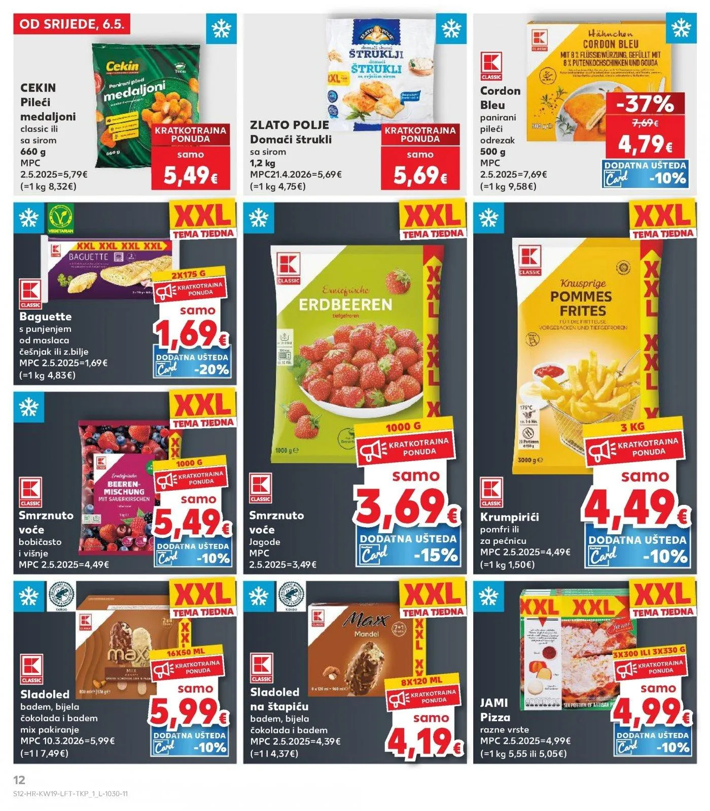 Katalog Kaufland katalog do 12.05.2026 od 8. svibnja do 12. svibnja 2026. - Pregled Stranica 12