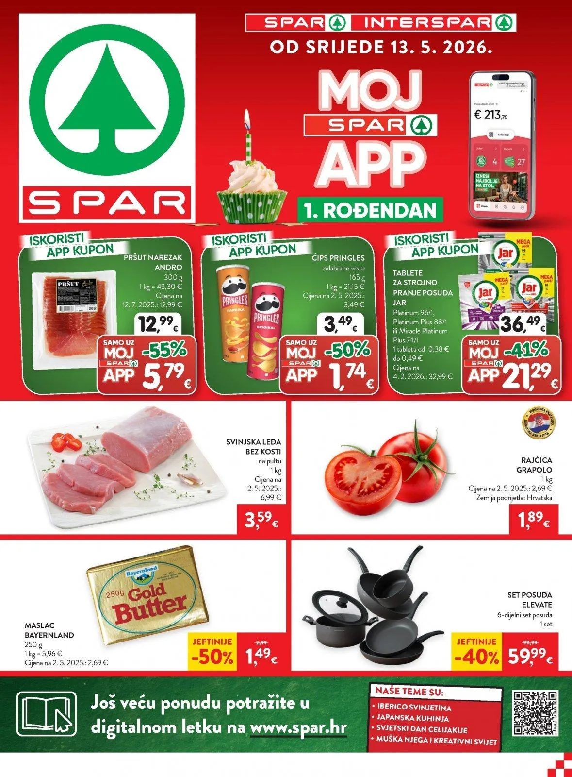 Katalog Interspar katalog do 19.05.2026 od 13. svibnja do 19. svibnja 2026. - Pregled Stranica 1