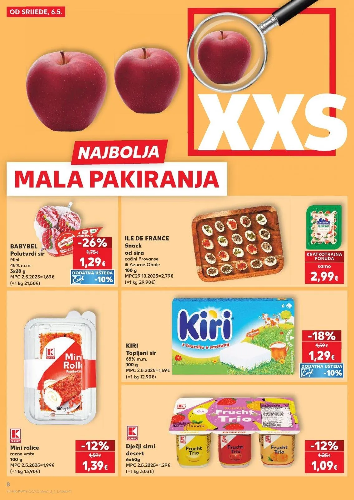 Katalog Kaufland katalog do 12.05.2026 od 8. svibnja do 12. svibnja 2026. - Pregled Stranica 8