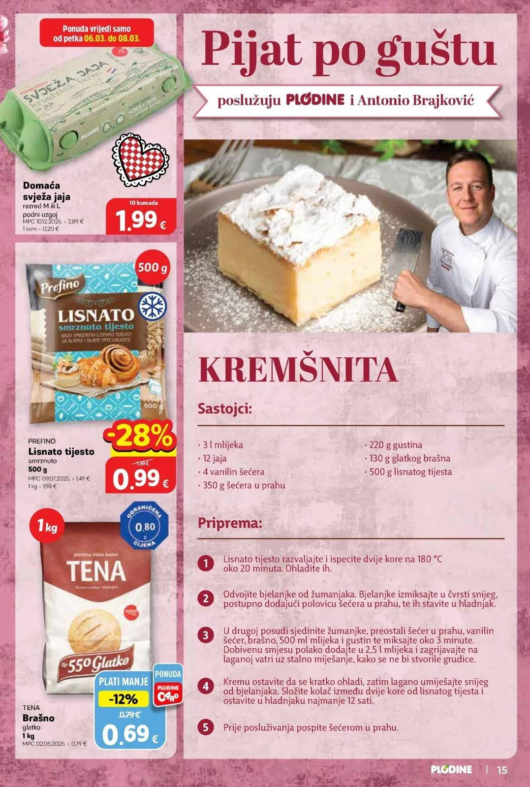 Katalog Plodine katalog do 10.03.2026 od 5. ožujka do 10. ožujka 2026. - Pregled Stranica 15