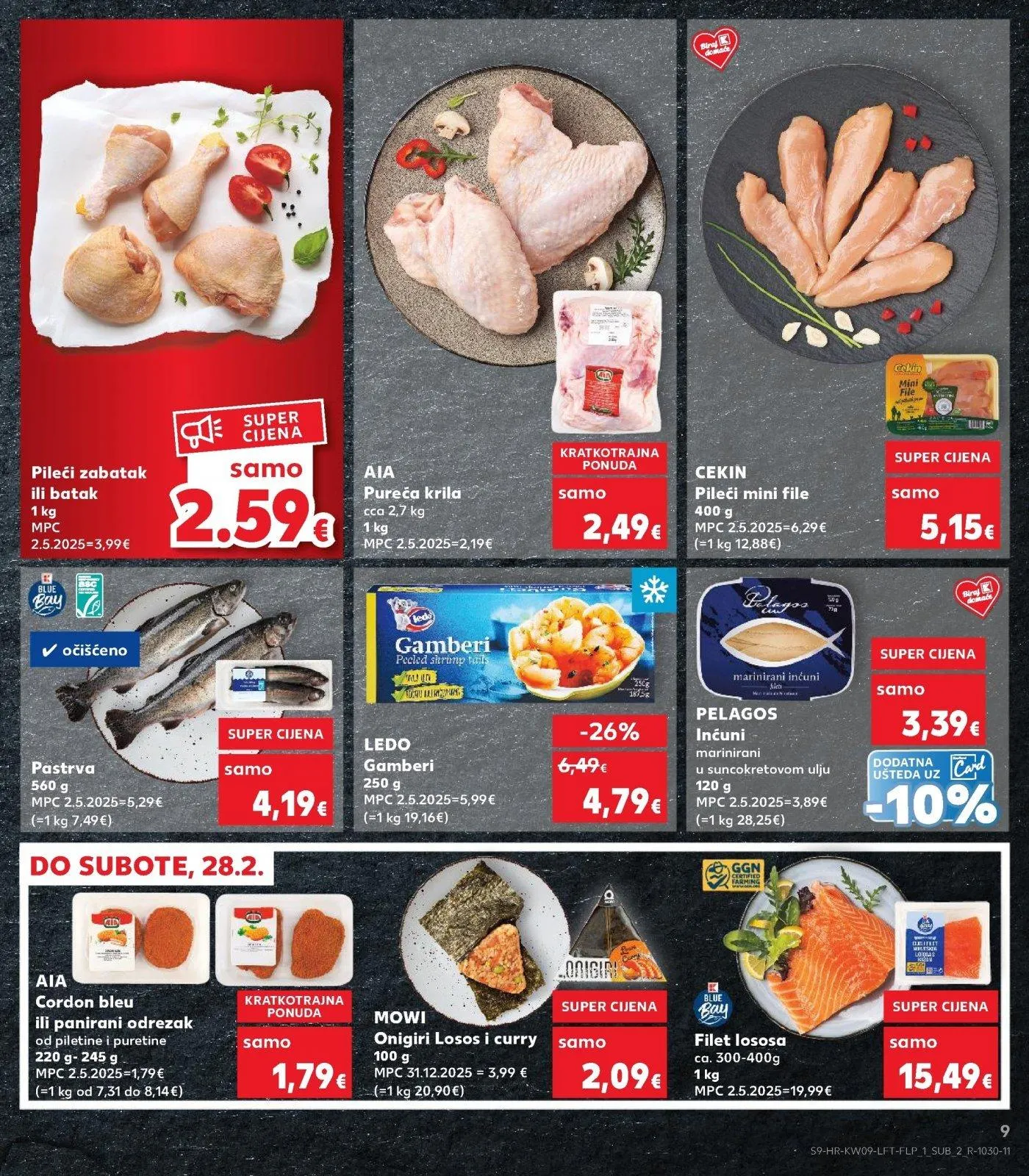 Katalog Kaufland katalog do 03.03.2026 od 25. veljače do 3. ožujka 2026. - Pregled Stranica 9