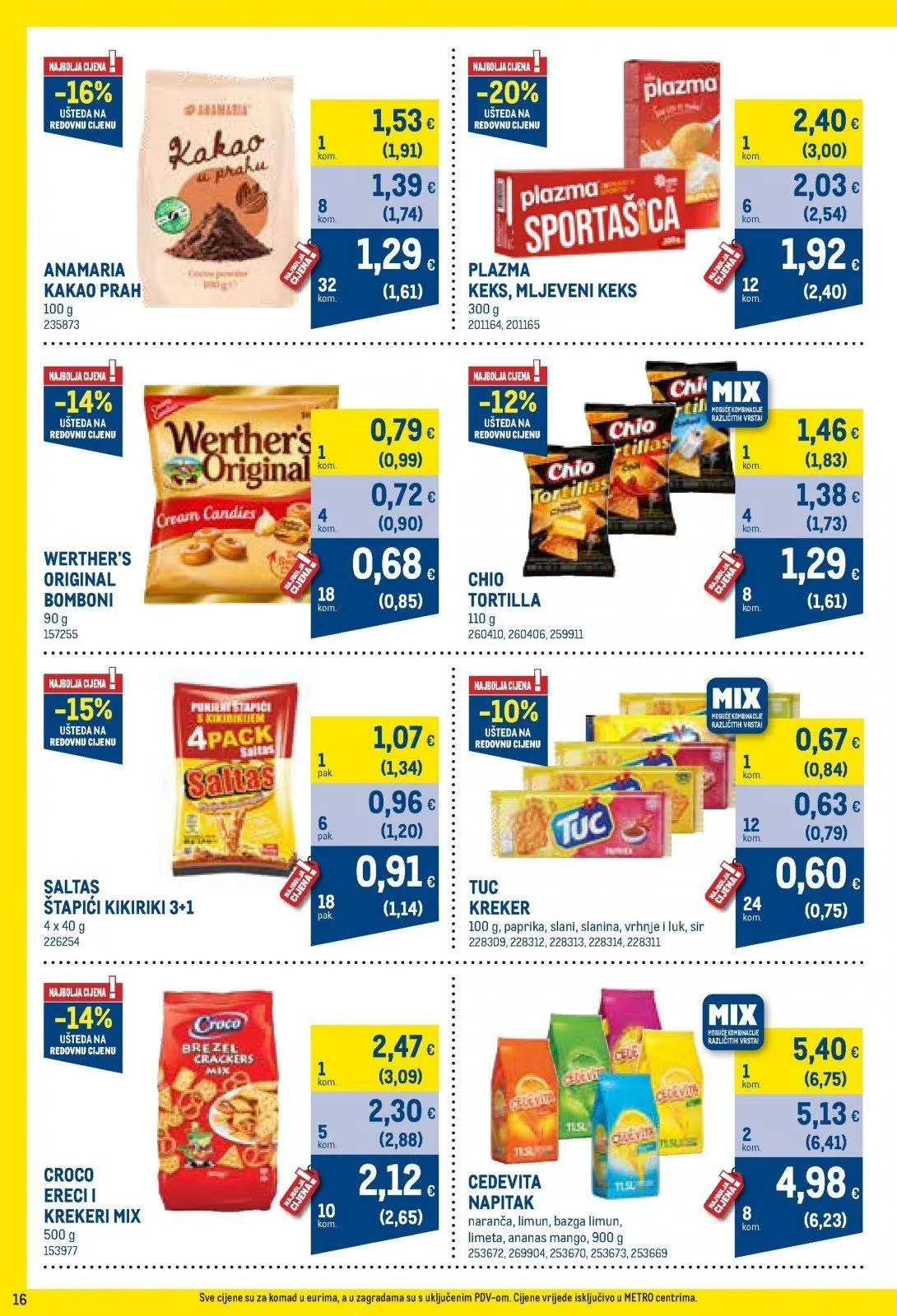 Katalog Metro katalog do 01.07.2026 od 9. lipnja do 1. srpnja 2026. - Pregled Stranica 16