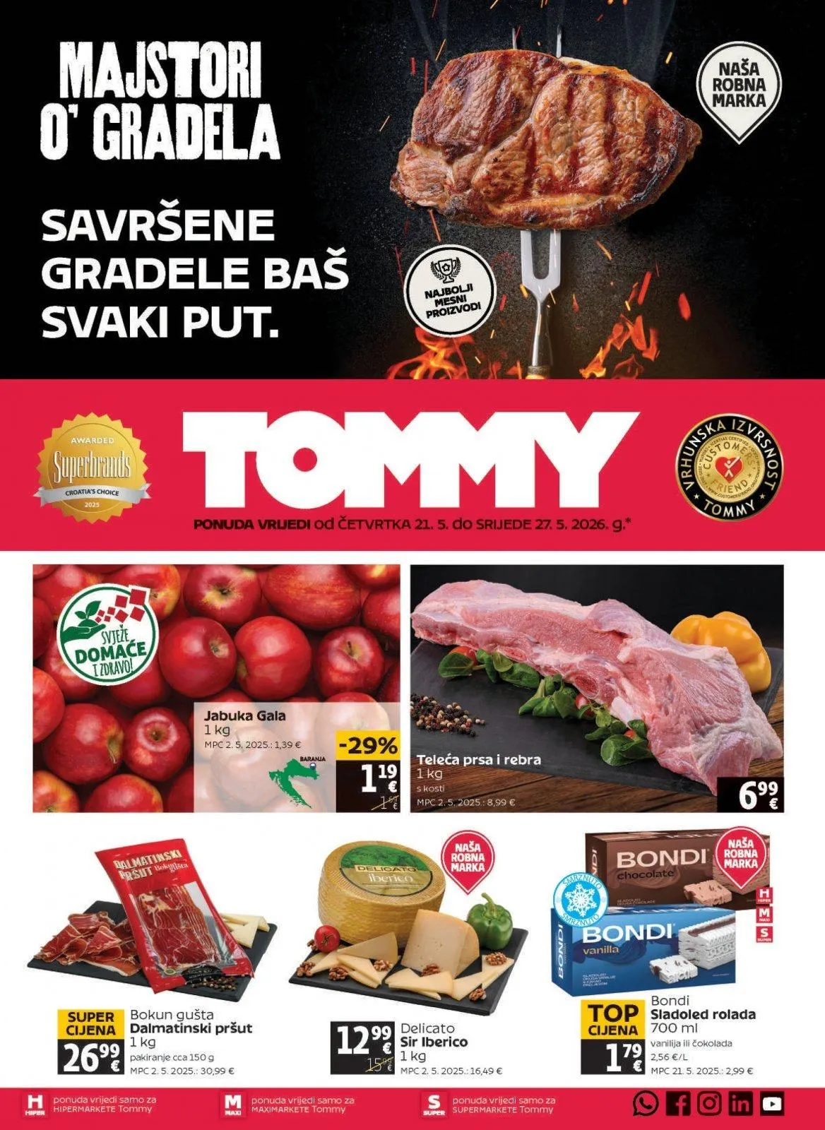 Katalog Tommy katalog do 27.05.2026 od 21. svibnja do 27. svibnja 2026. - Pregled Stranica 1