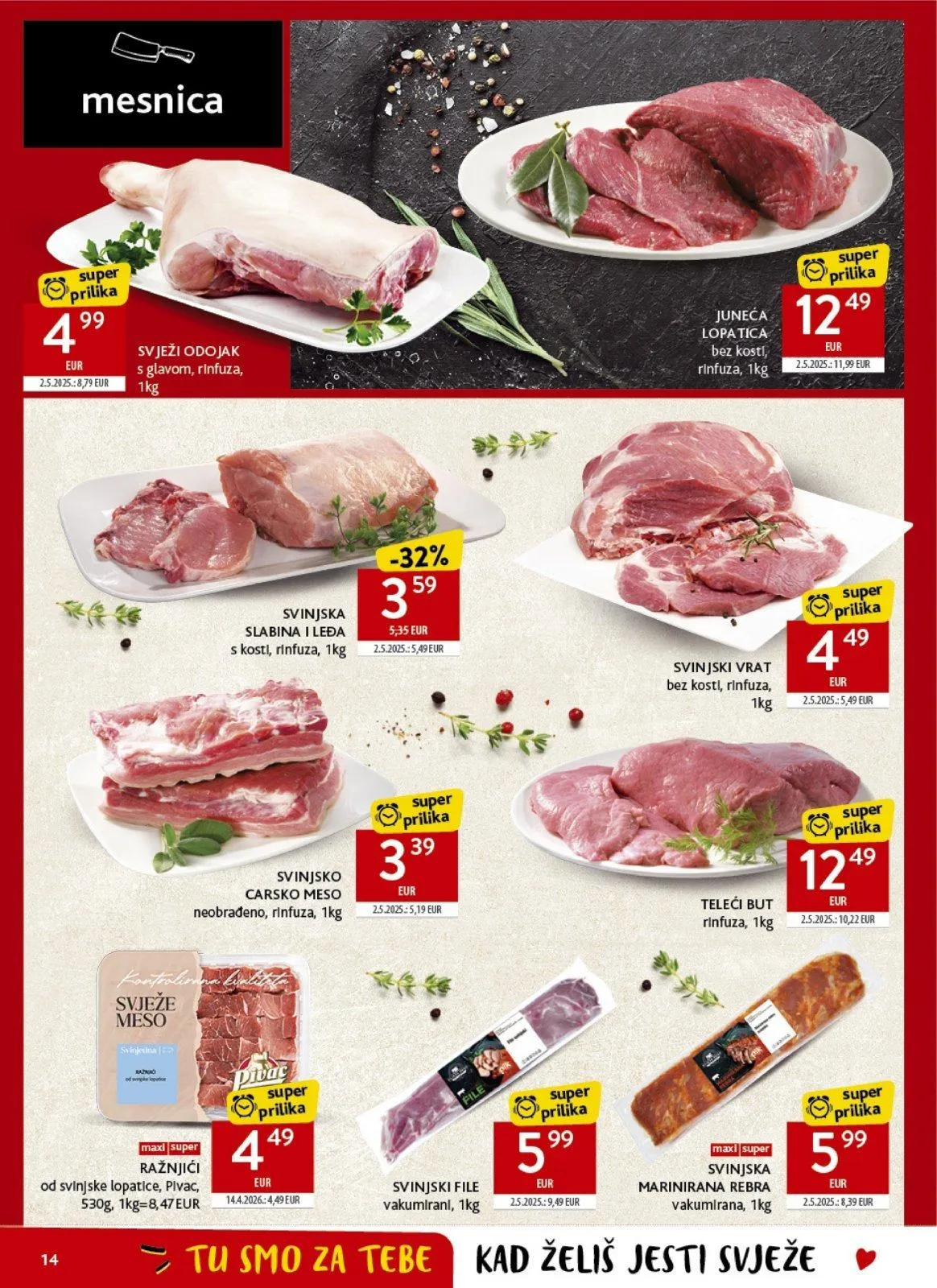 Katalog Konzum katalog do 28.04.2026 od 22. travnja do 28. travnja 2026. - Pregled Stranica 14