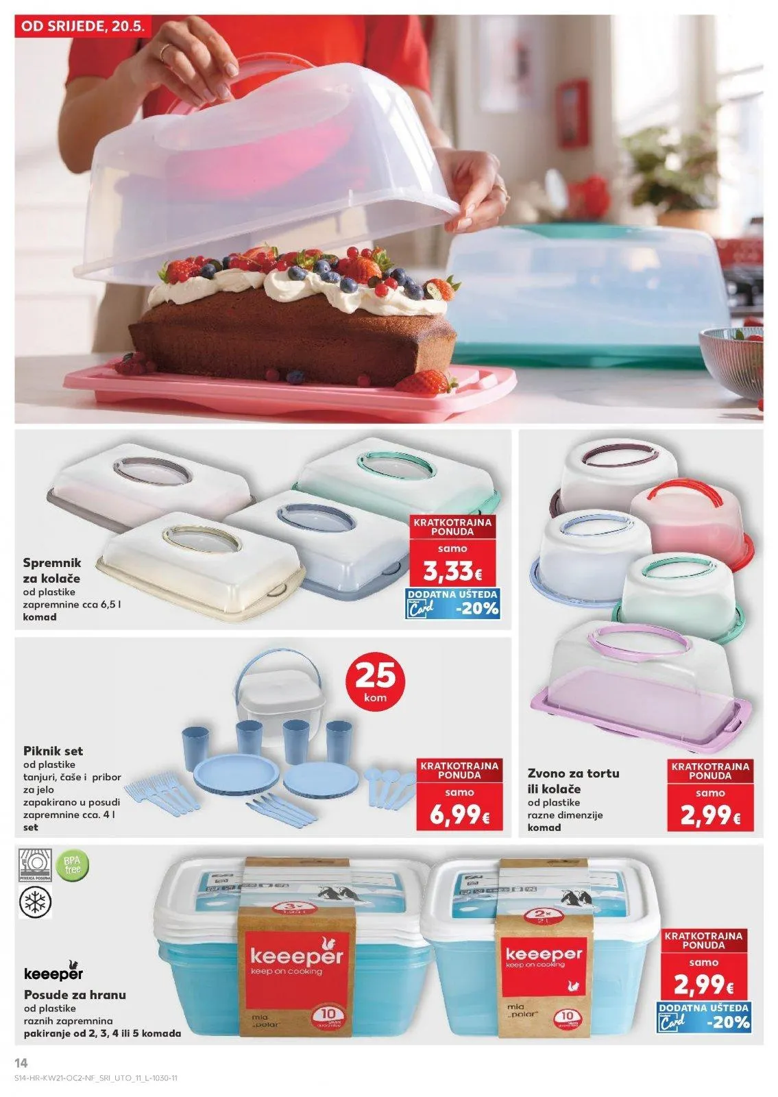 Katalog Kaufland katalog do 26.05.2026 od 20. svibnja do 26. svibnja 2026. - Pregled Stranica 14