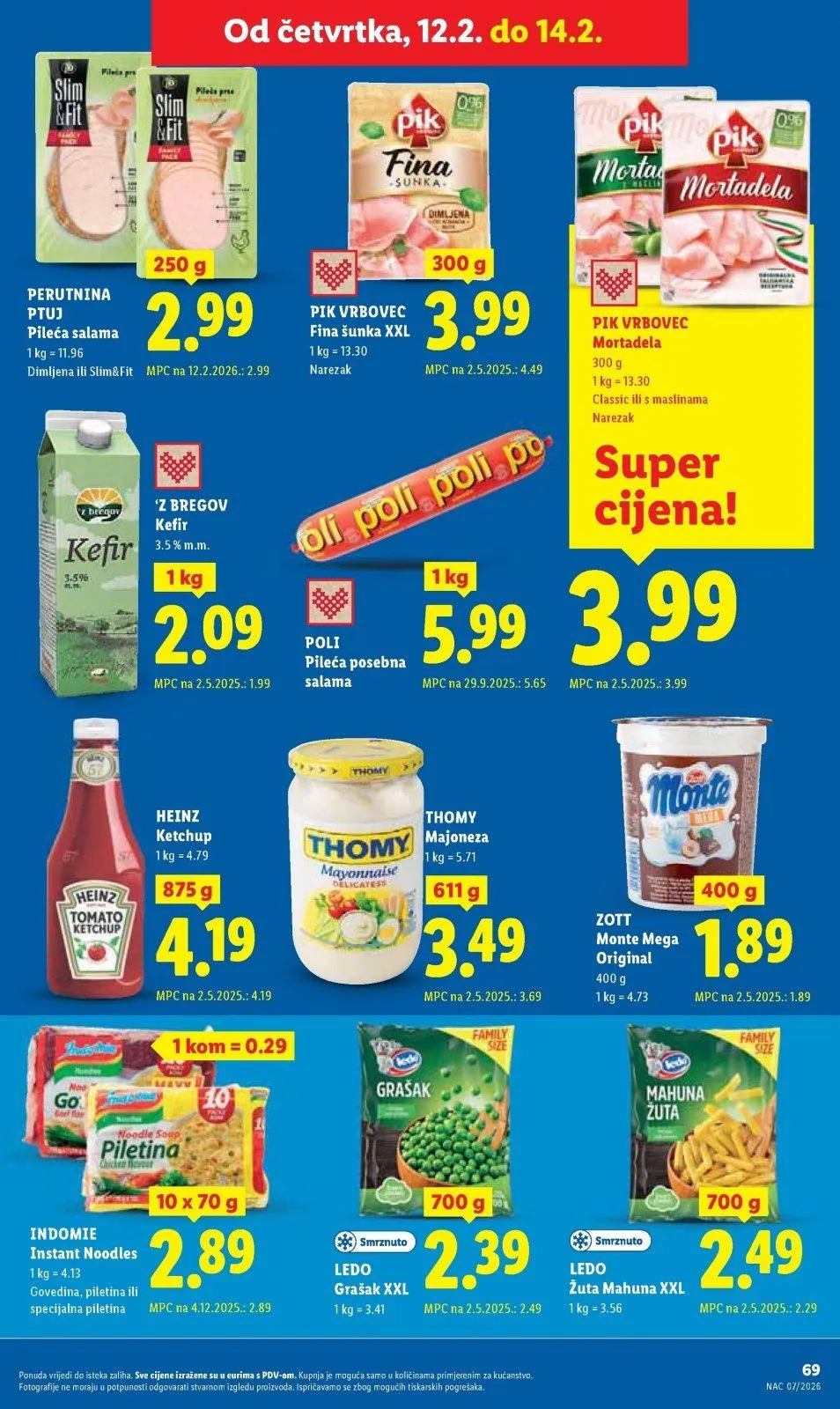 Katalog Lidl katalog do 14.02.2026 od 5. veljače do 14. veljače 2026. - Pregled Stranica 69