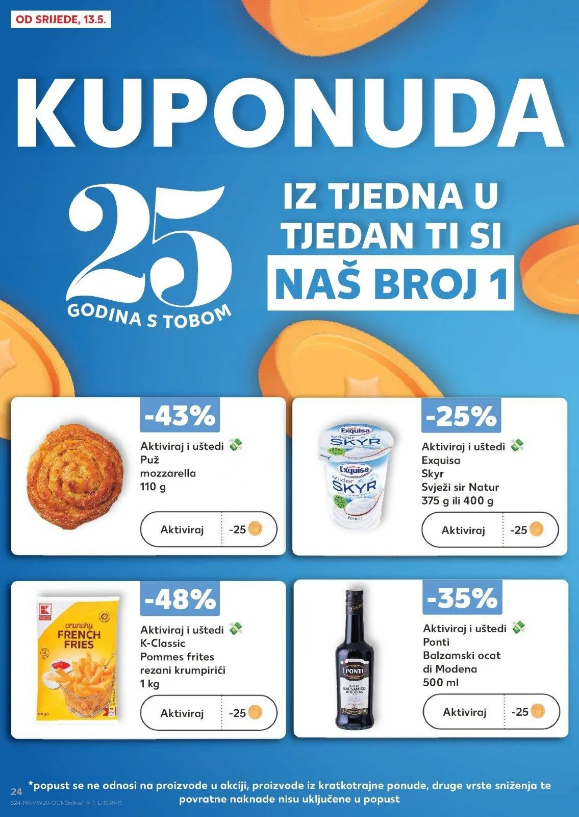 Katalog Kaufland katalog do 19.05.2026 od 13. svibnja do 19. svibnja 2026. - Pregled Stranica 24