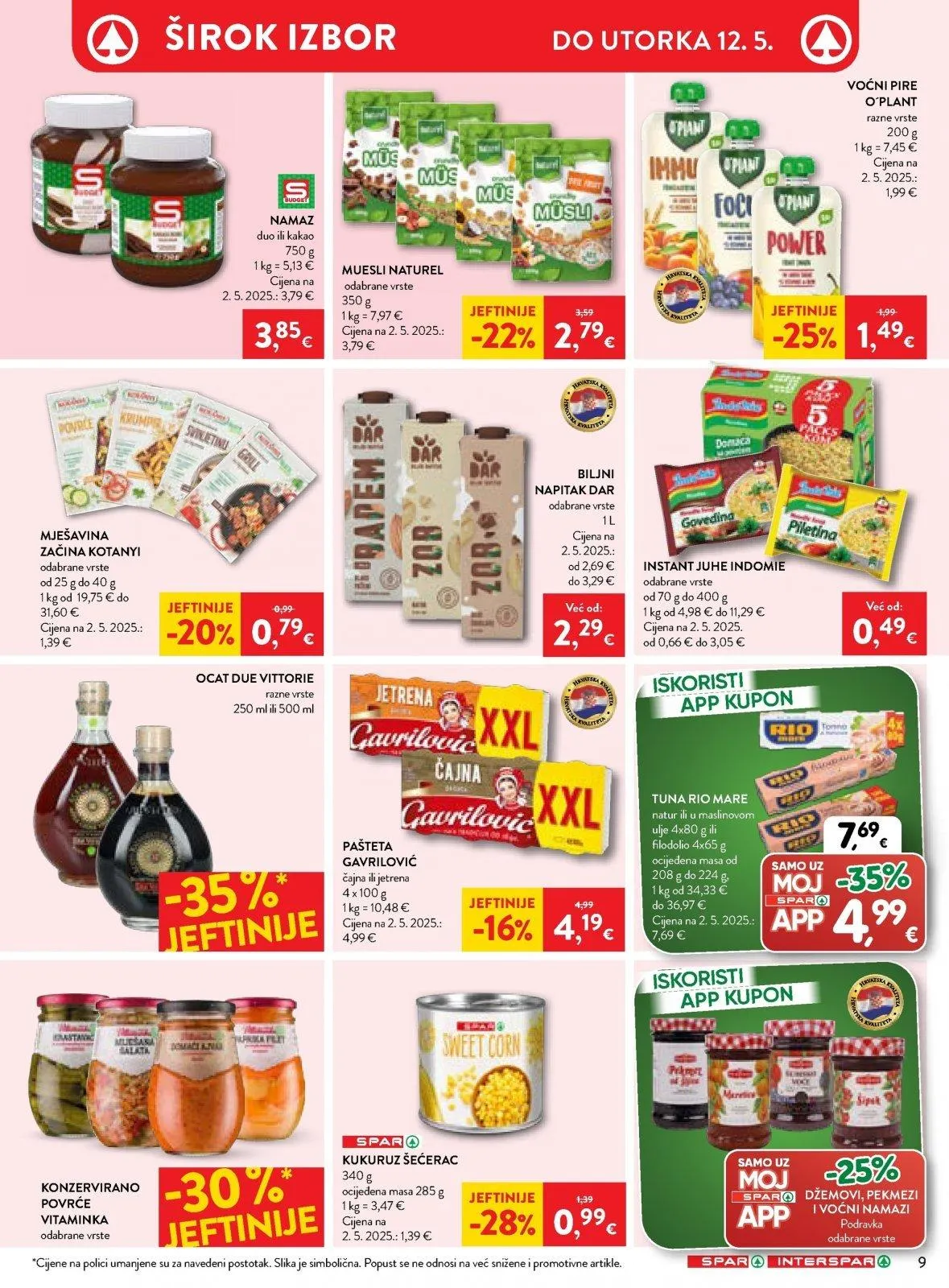 Katalog Spar katalog do 12.05.2026 od 7. svibnja do 12. svibnja 2026. - Pregled Stranica 12