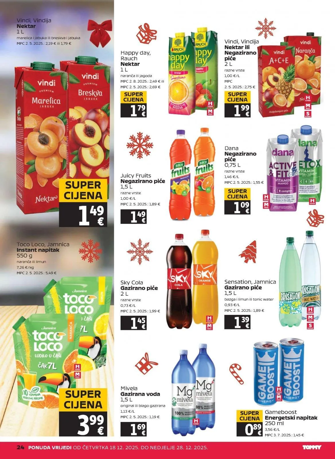 Katalog Tommy katalog do 28.12.2025 od 18. prosinca do 28. prosinca 2025. - Pregled Stranica 24