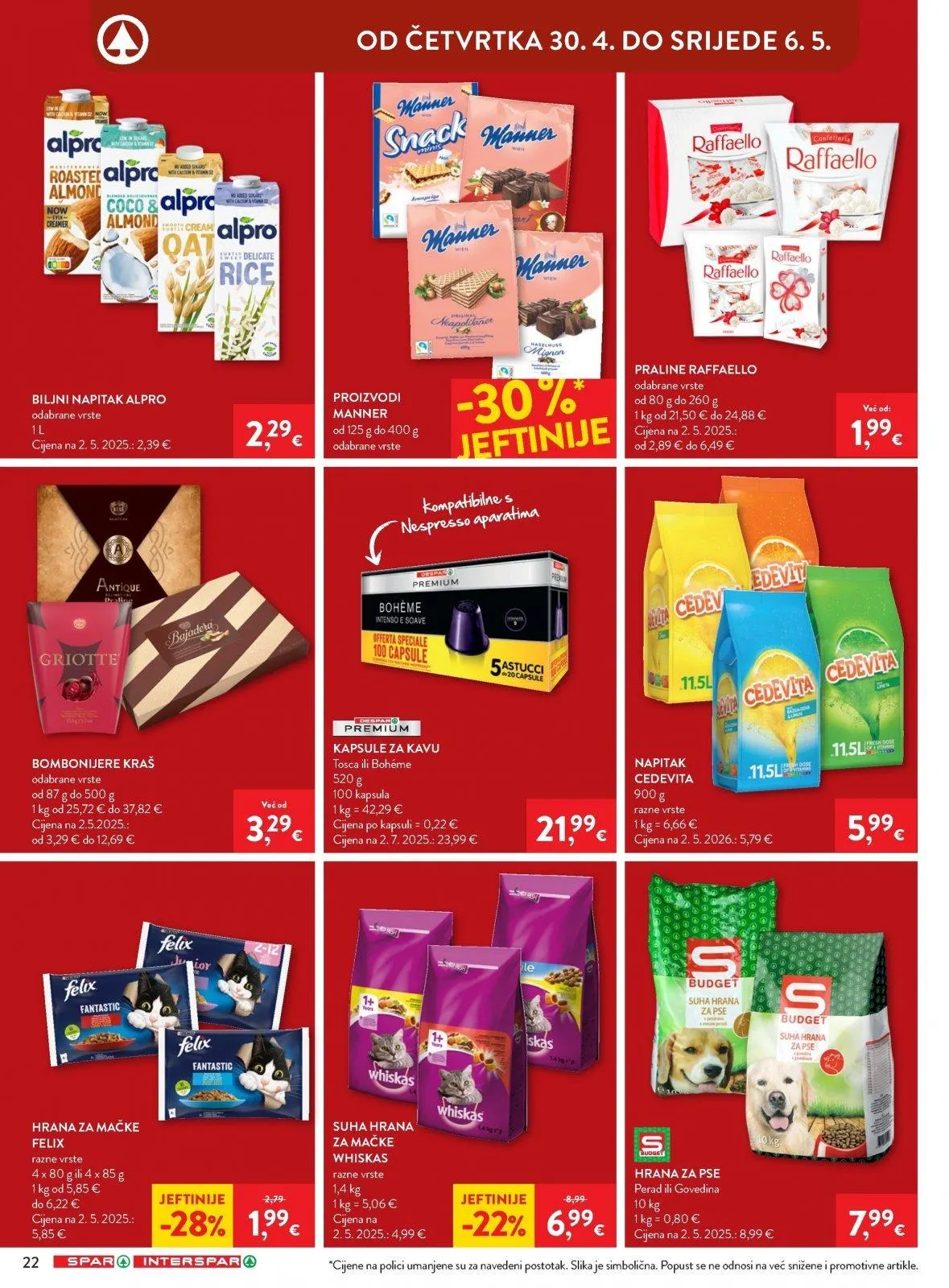Katalog Interspar katalog do 05.05.2026 od 29. travnja do 5. svibnja 2026. - Pregled Stranica 25