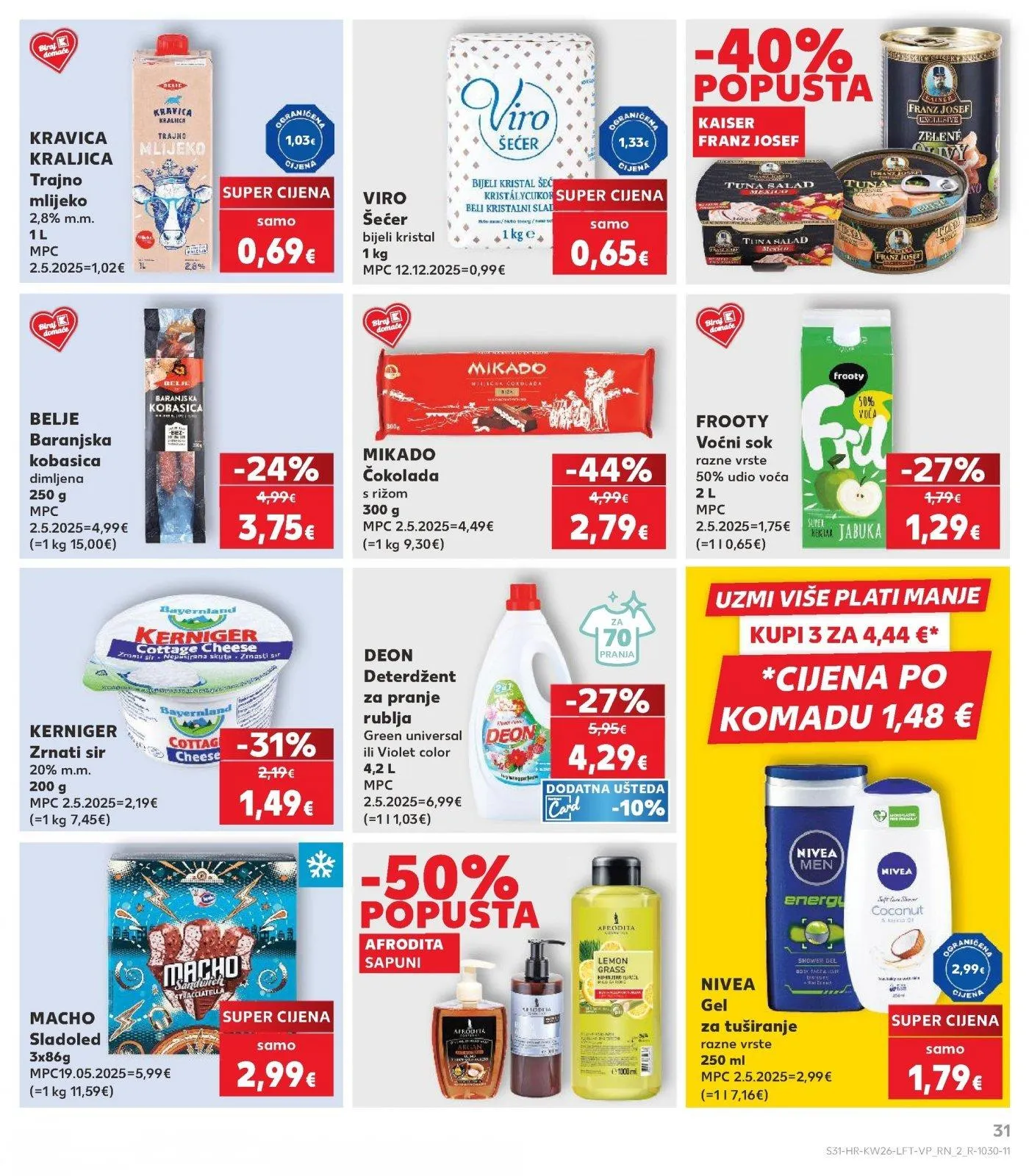Katalog Kaufland katalog do 30.06.2026 od 25. lipnja do 30. lipnja 2026. - Pregled Stranica 31