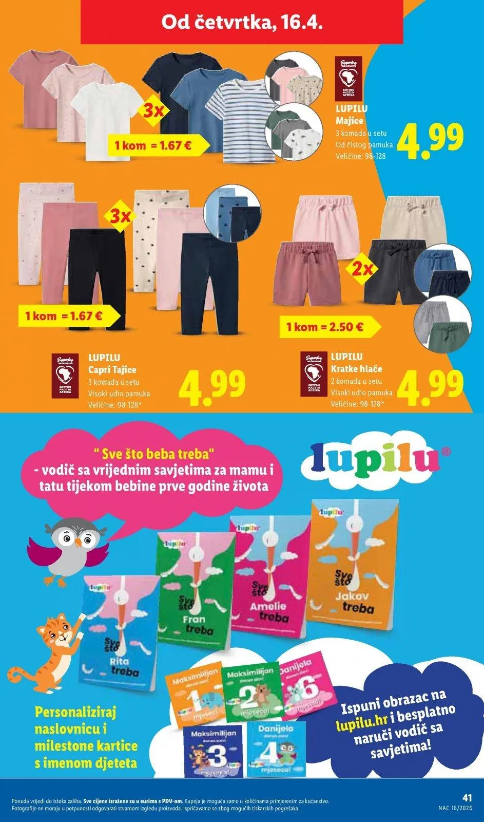 Katalog Lidl katalog do 19.04.2026 od 9. travnja do 19. travnja 2026. - Pregled Stranica 41