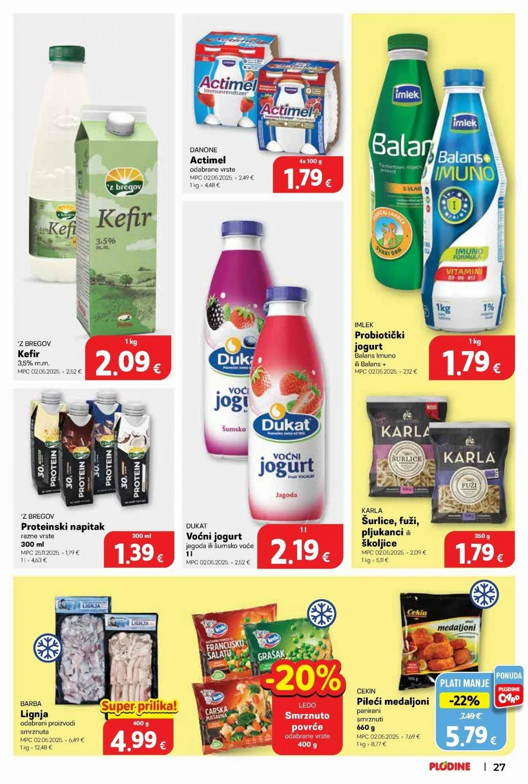 Katalog Plodine katalog do 30.06.2026 od 26. lipnja do 30. lipnja 2026. - Pregled Stranica 27