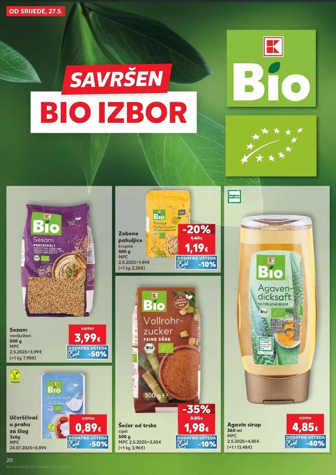 Katalog Kaufland katalog do 02.06.2026 od 27. svibnja do 2. lipnja 2026. - Pregled Stranica 20