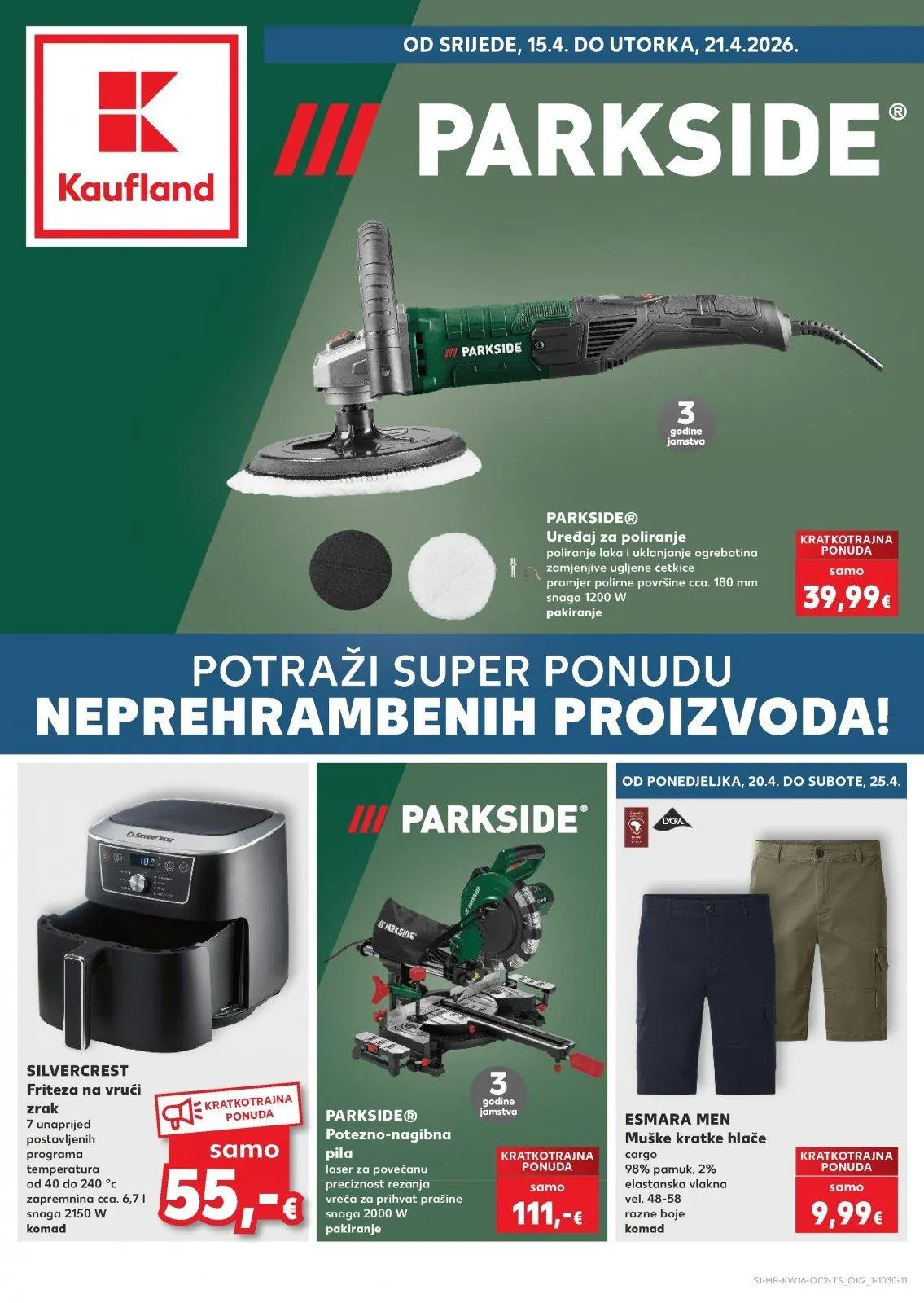 Katalog Kaufland katalog do 21.04.2026 od 15. travnja do 21. travnja 2026. - Pregled Stranica 1