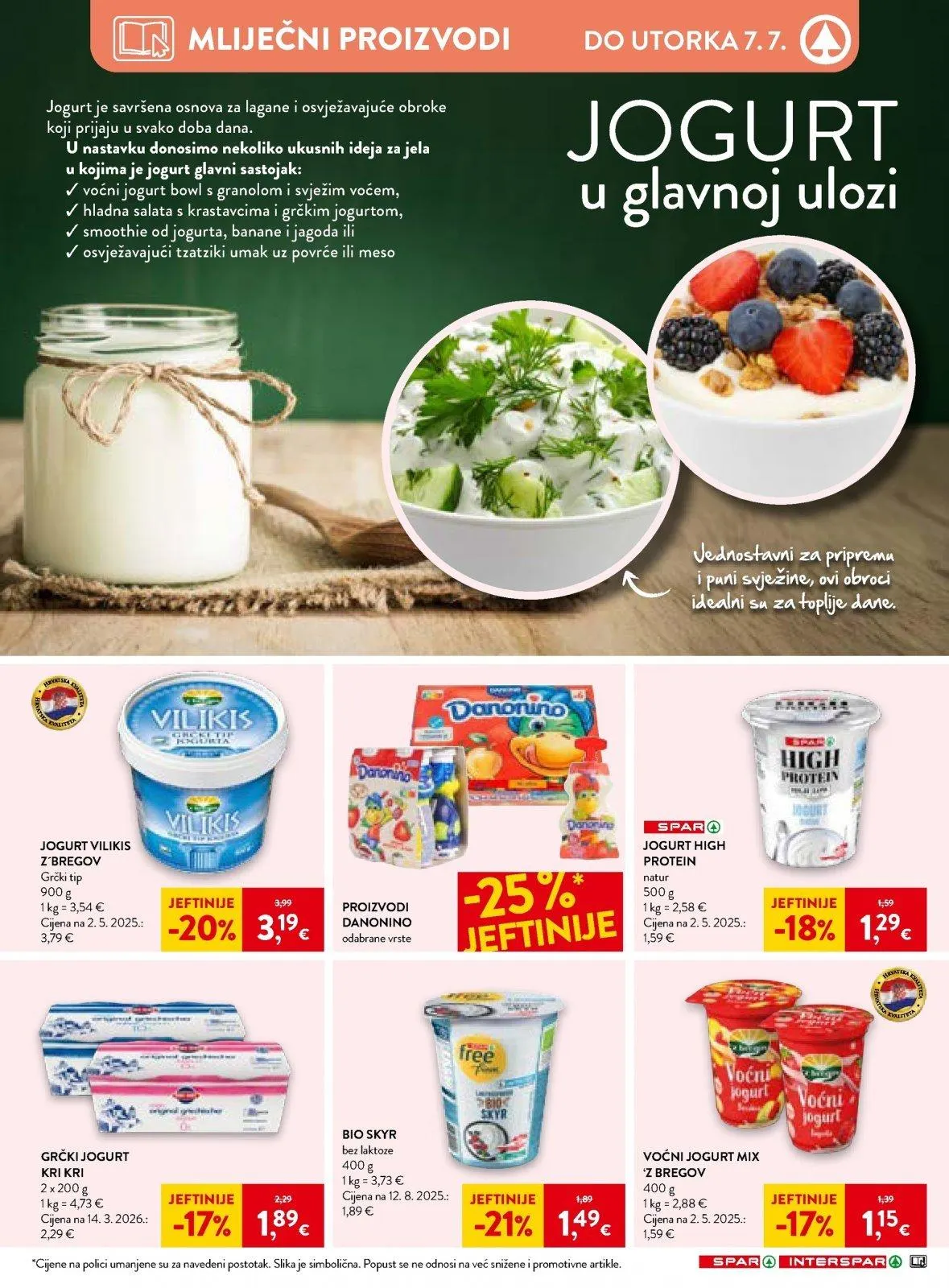 Katalog Spar katalog do 07.07.2026 od 1. srpnja do 7. srpnja 2026. - Pregled Stranica 17