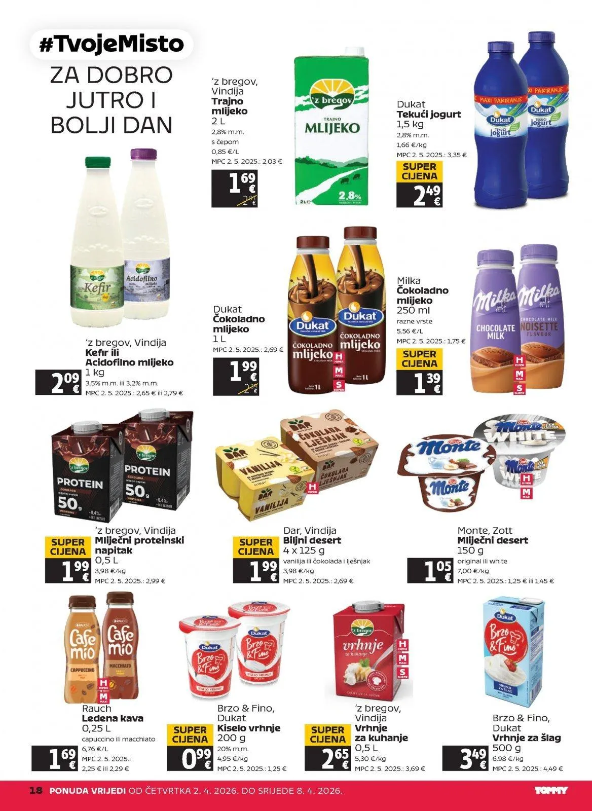 Katalog Tommy katalog do 08.04.2026 od 2. travnja do 8. travnja 2026. - Pregled Stranica 18