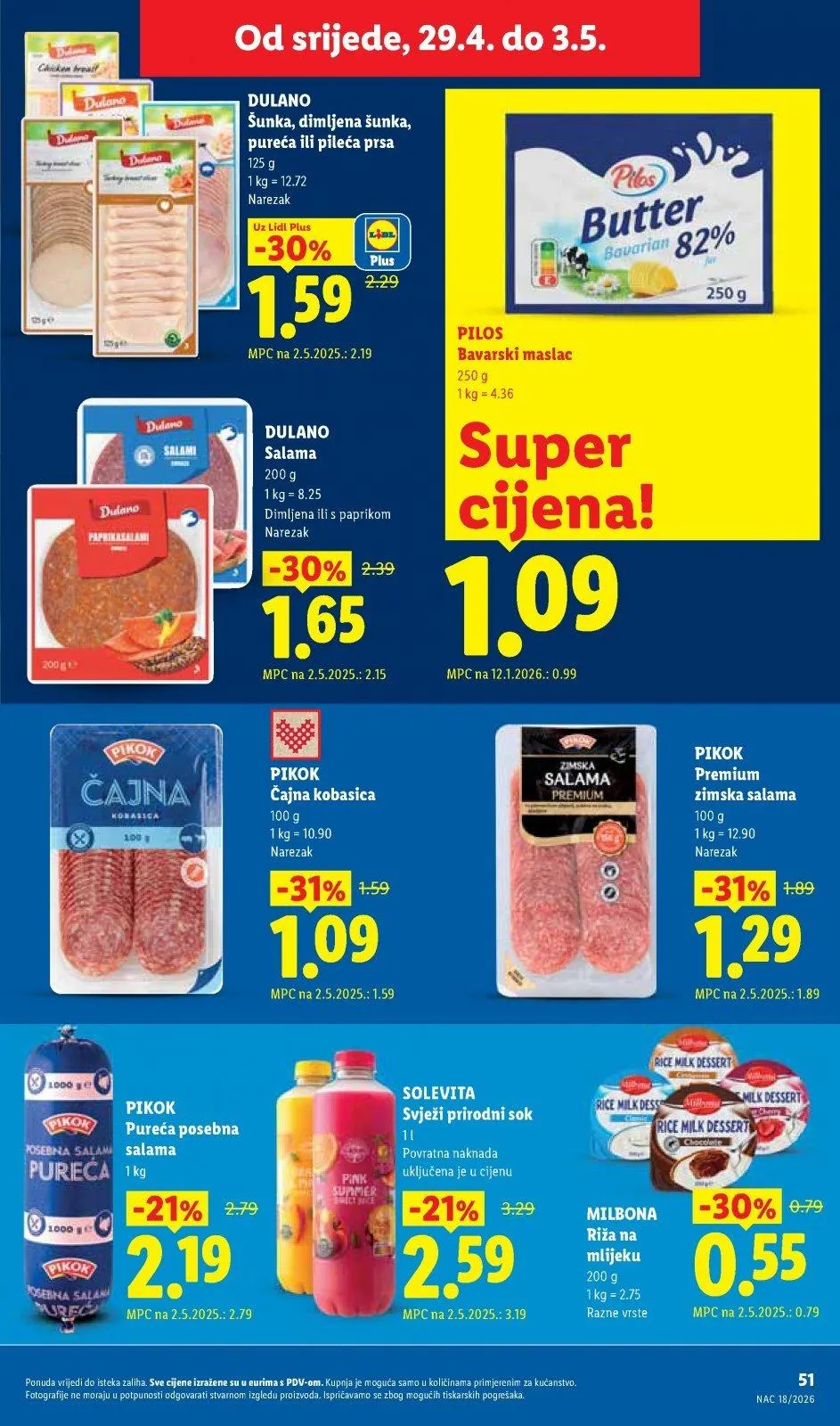 Katalog Lidl katalog do 03.05.2026 od 23. travnja do 3. svibnja 2026. - Pregled Stranica 51