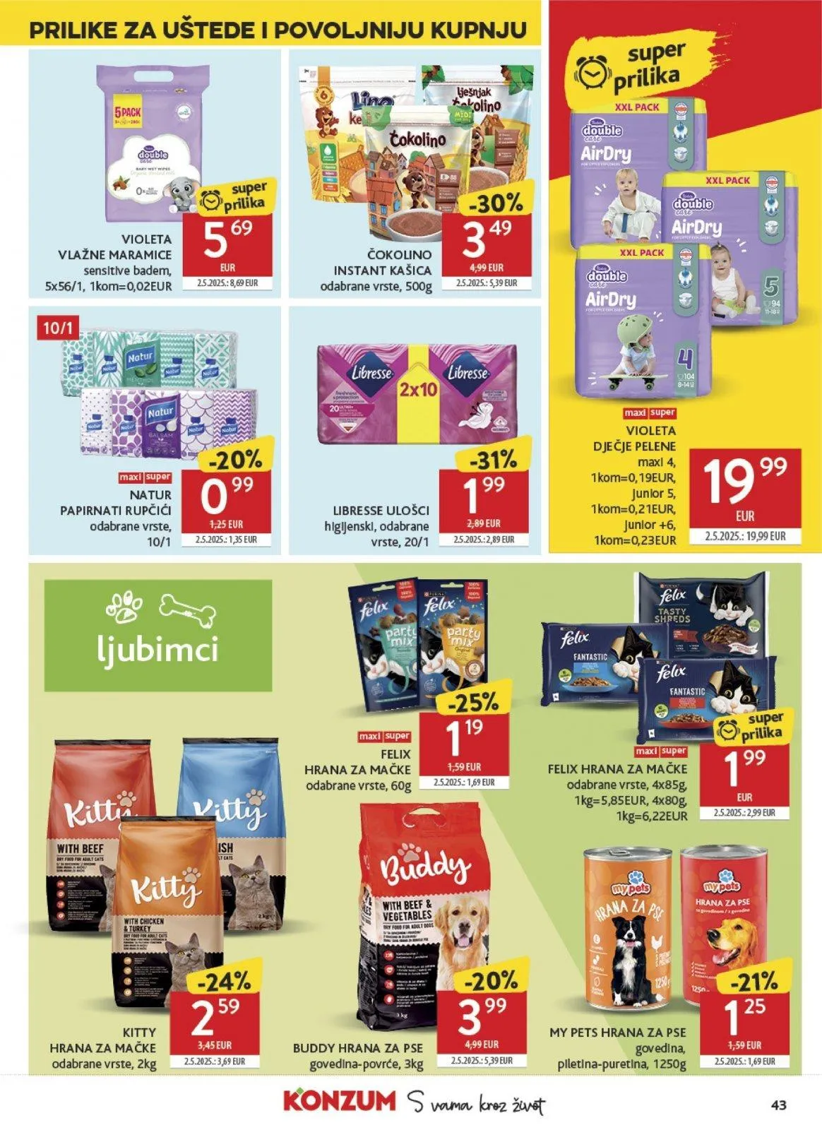 Katalog Konzum katalog do 03.03.2026 od 26. veljače do 3. ožujka 2026. - Pregled Stranica 43