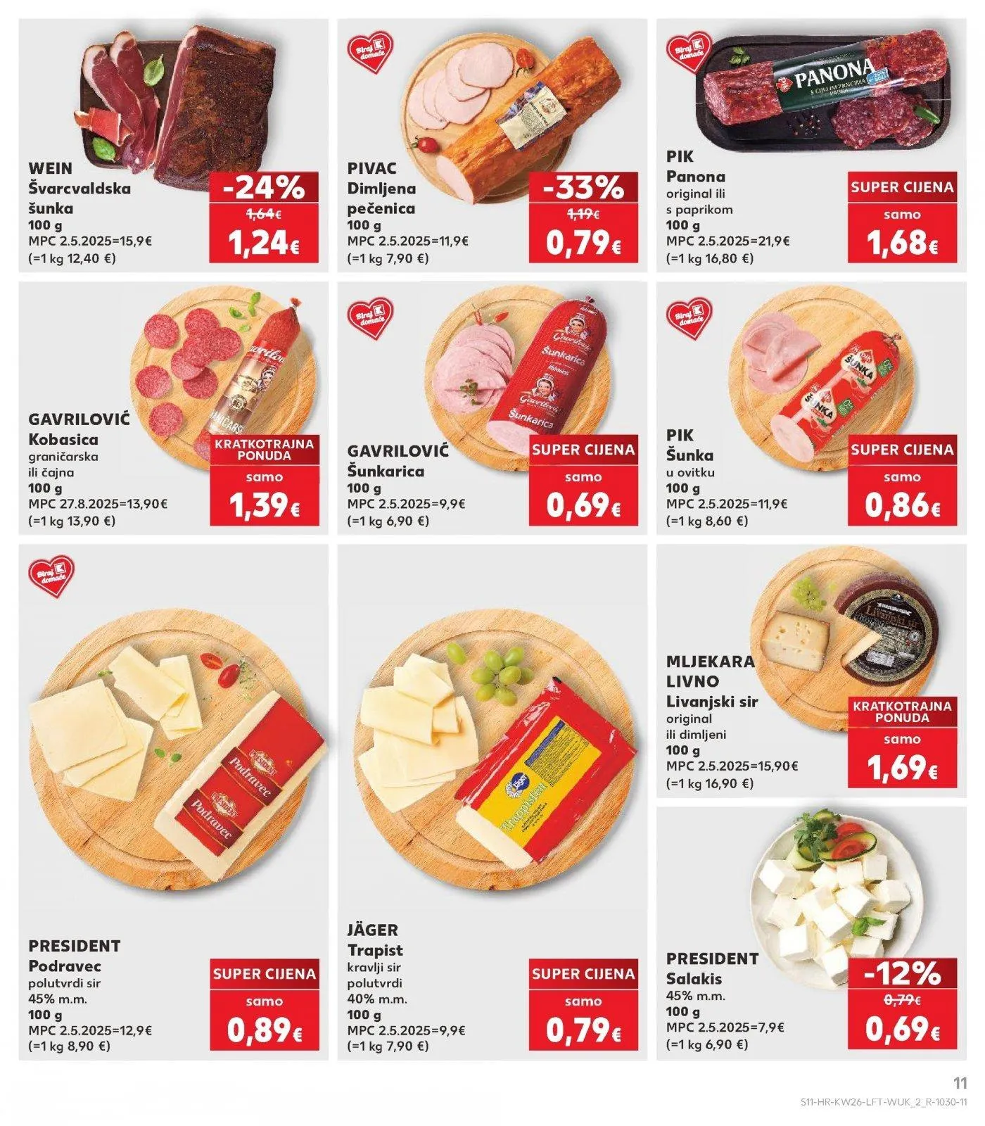 Katalog Kaufland katalog do 30.06.2026 od 25. lipnja do 30. lipnja 2026. - Pregled Stranica 11