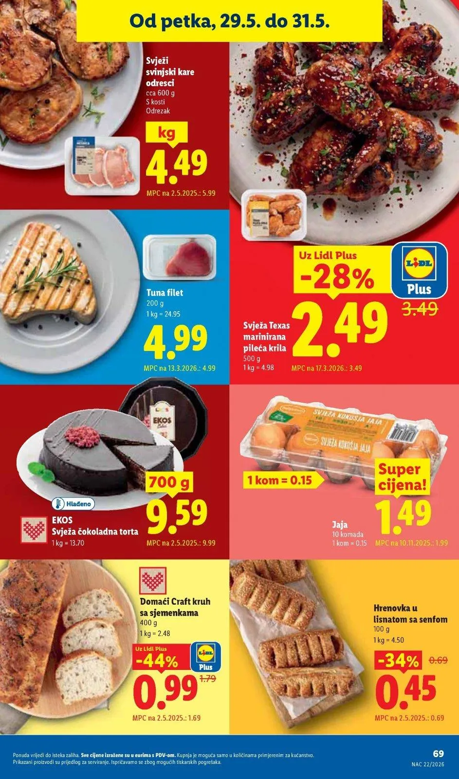Katalog Lidl katalog do 31.05.2026 od 21. svibnja do 31. svibnja 2026. - Pregled Stranica 69