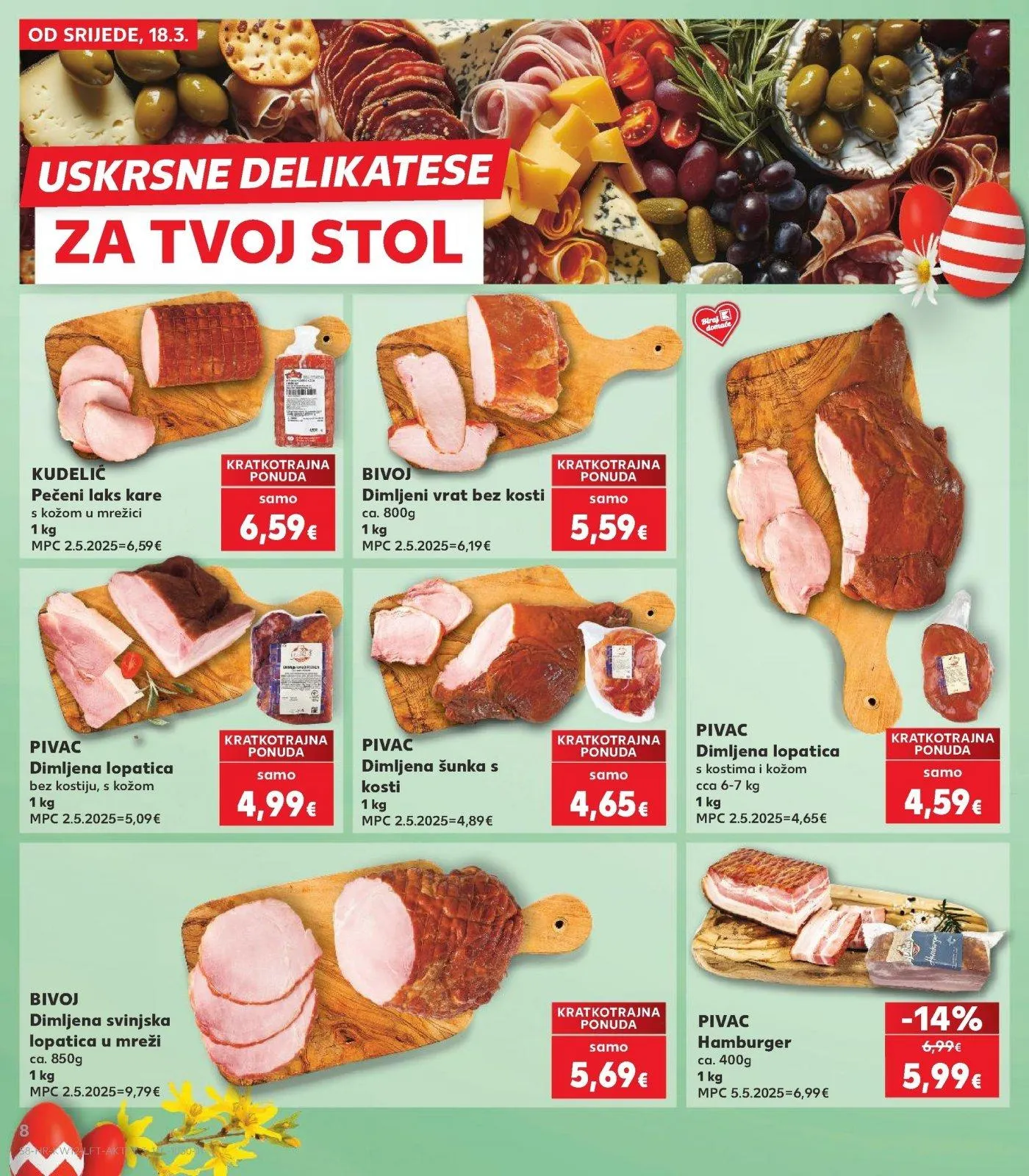 Katalog Kaufland katalog do 24.03.2026 od 18. ožujka do 24. ožujka 2026. - Pregled Stranica 8