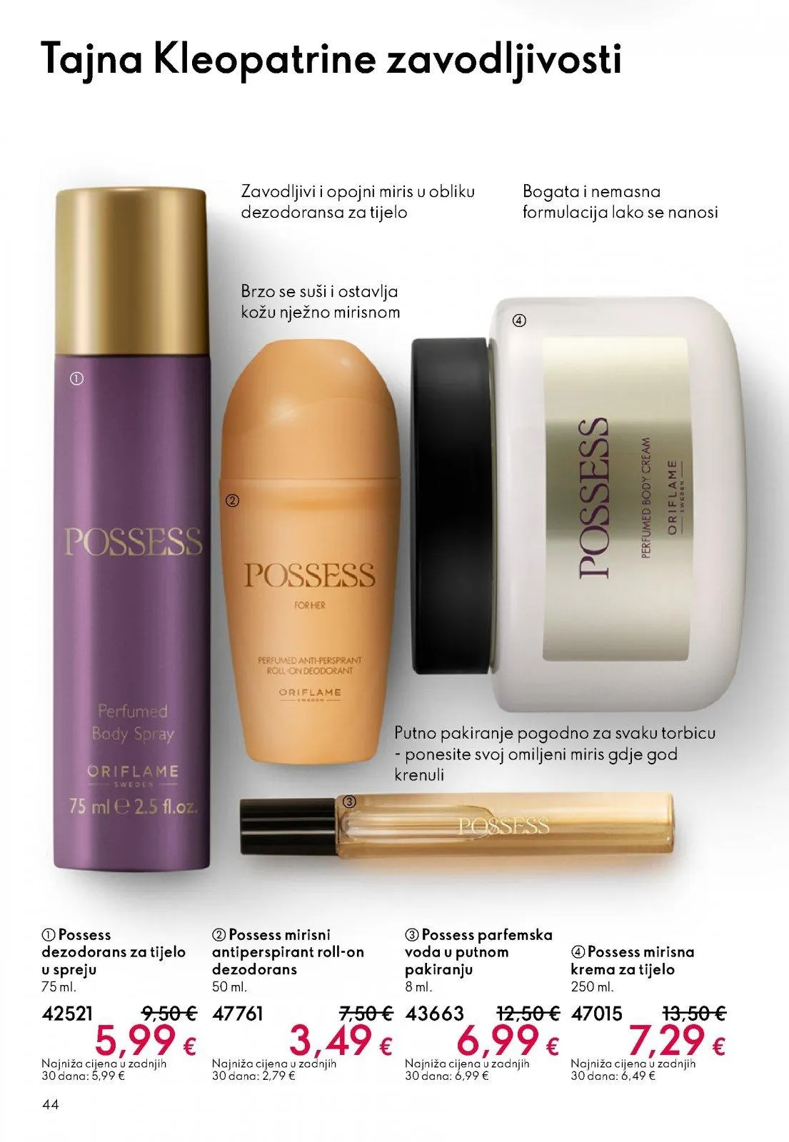 Katalog Oriflame katalog do 23.06.2026 od 9. lipnja do 23. lipnja 2026. - Pregled Stranica 44